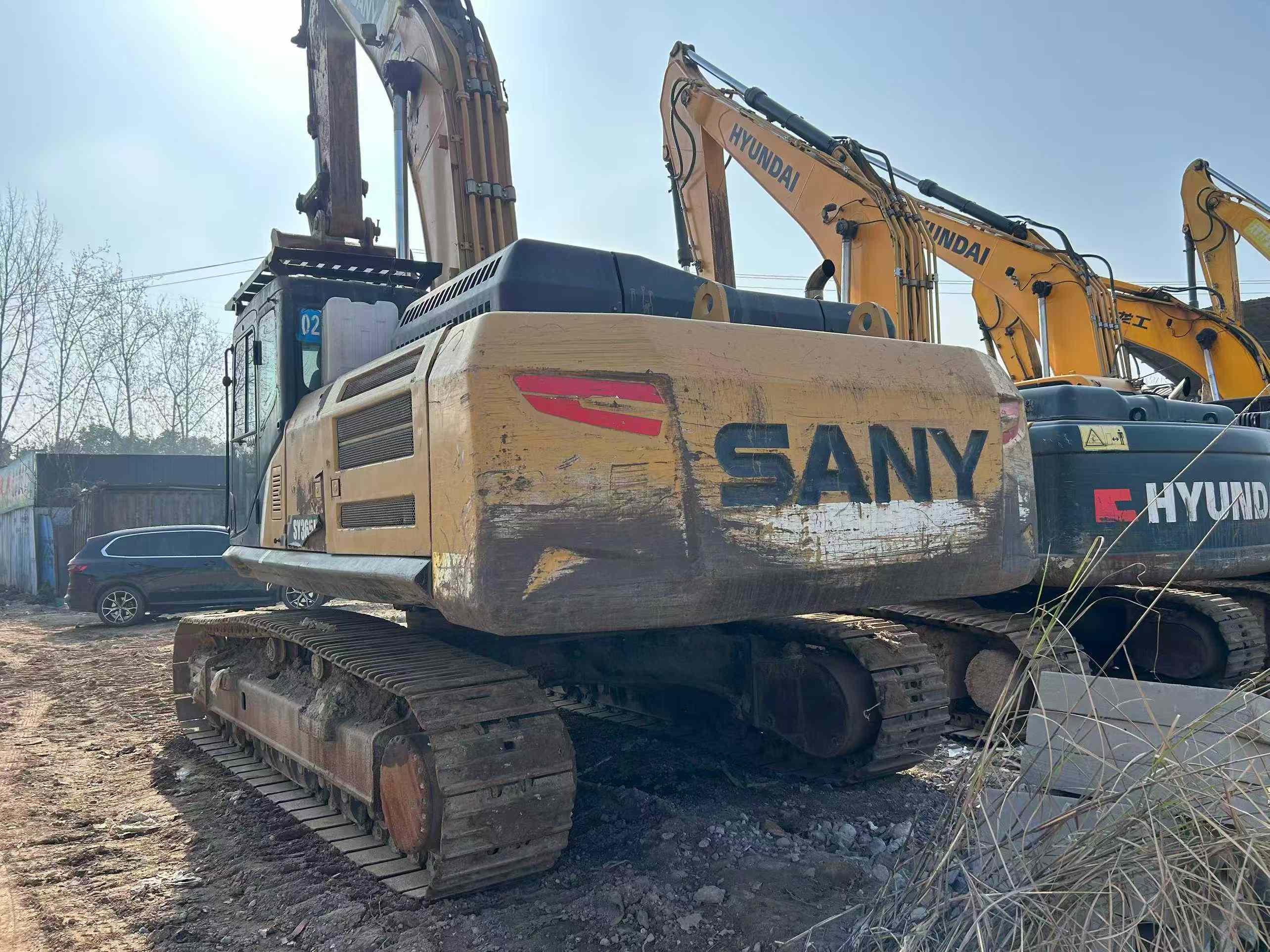 Used Sany SY365H Excavator 2018 Model / 3