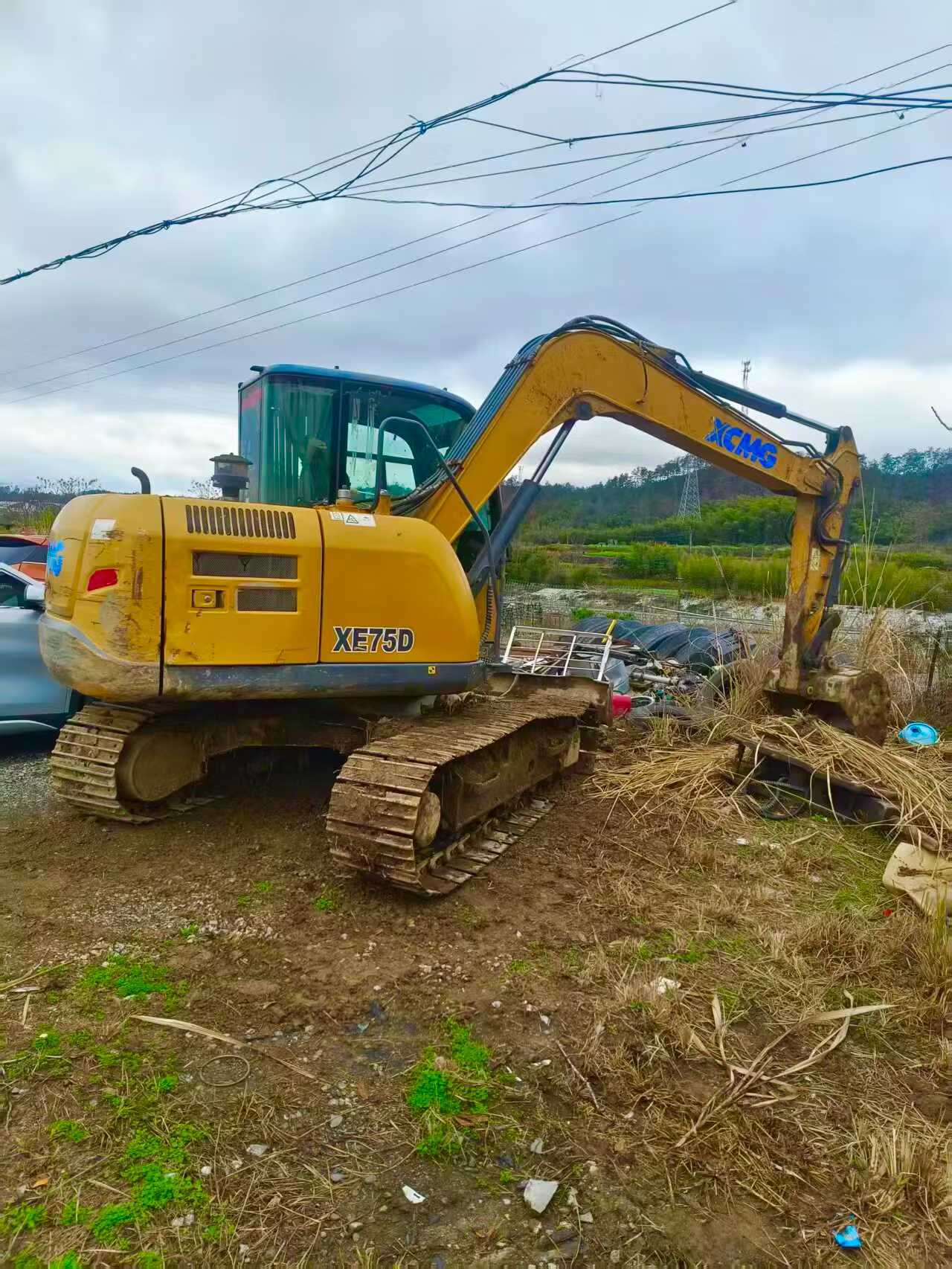 Used XCMG XE75C Excavator 2019 Model / 3
