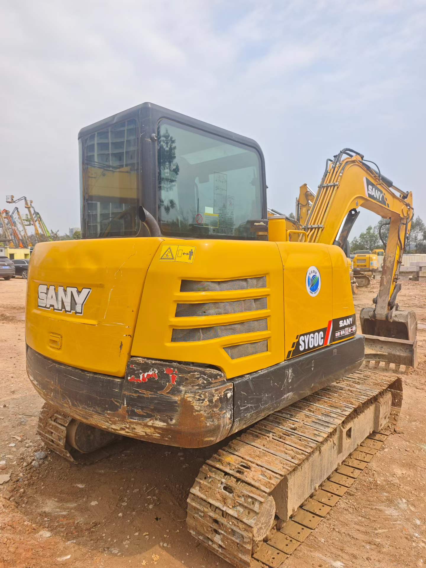 Used Sany SY55C Excavator 2020 Model / 4
