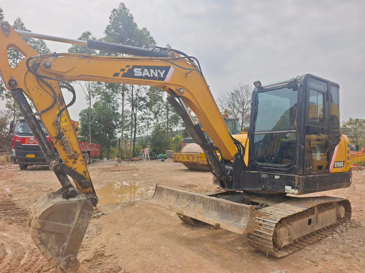 Used Sany SY55C Excavator 2020 Model / 2