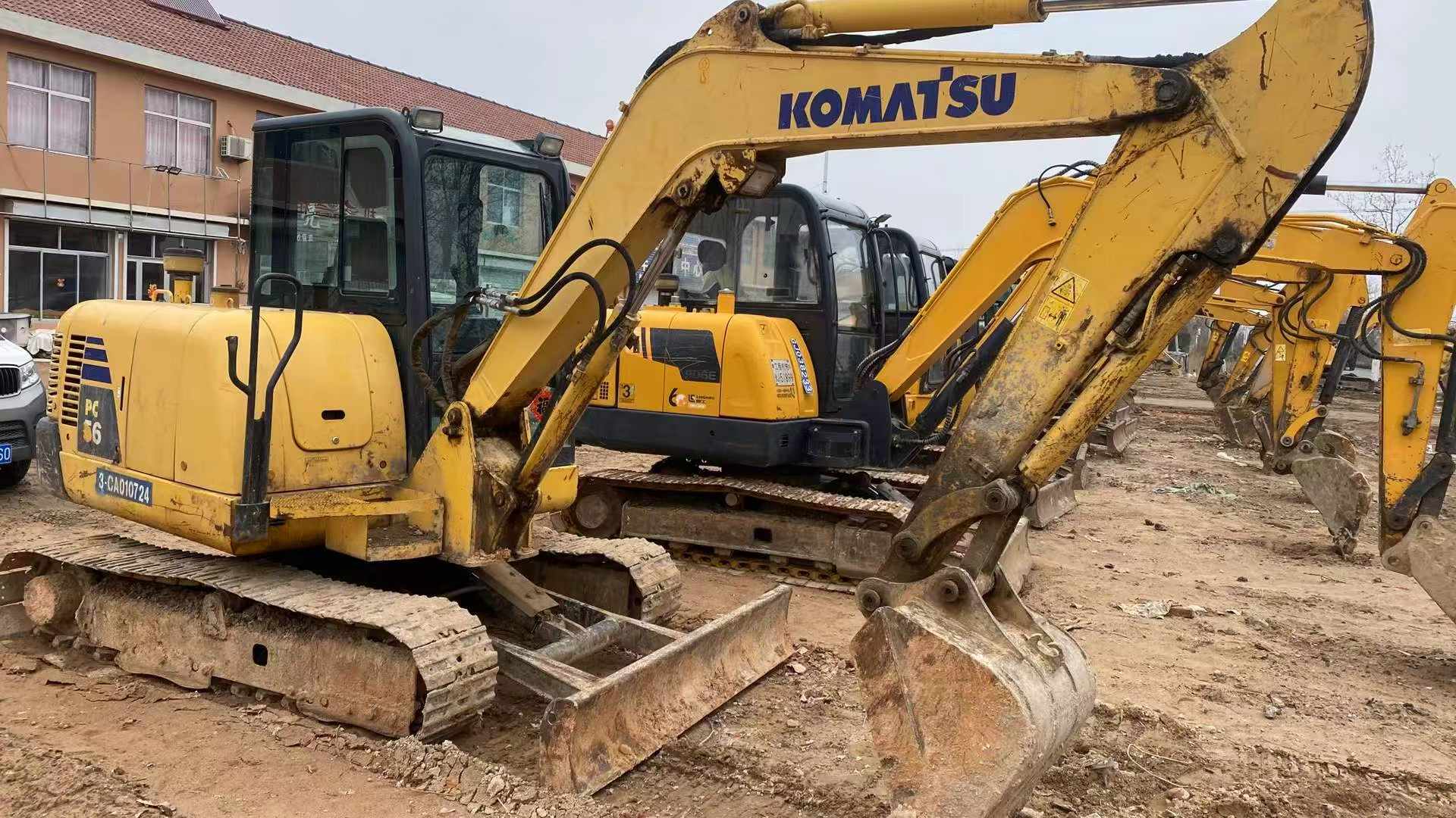 Used Komatsu PC56-7 Excavator 2016 Model / 7