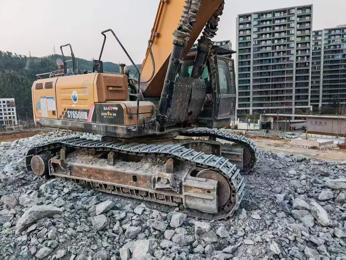 Used Sany SY650H Excavator 2021 Model / 8