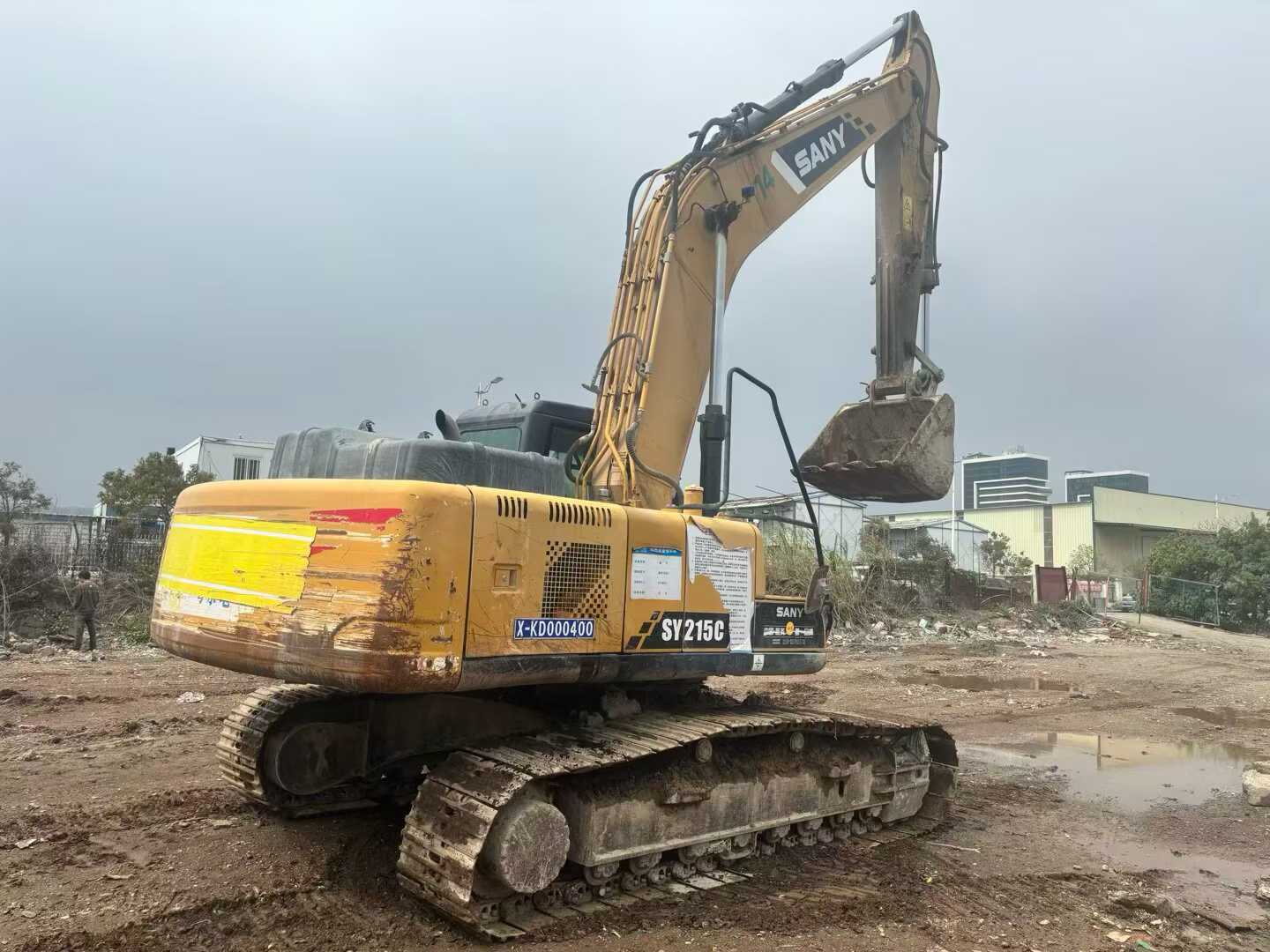 Used Sany SY215C Excavator 2016 Model / 6