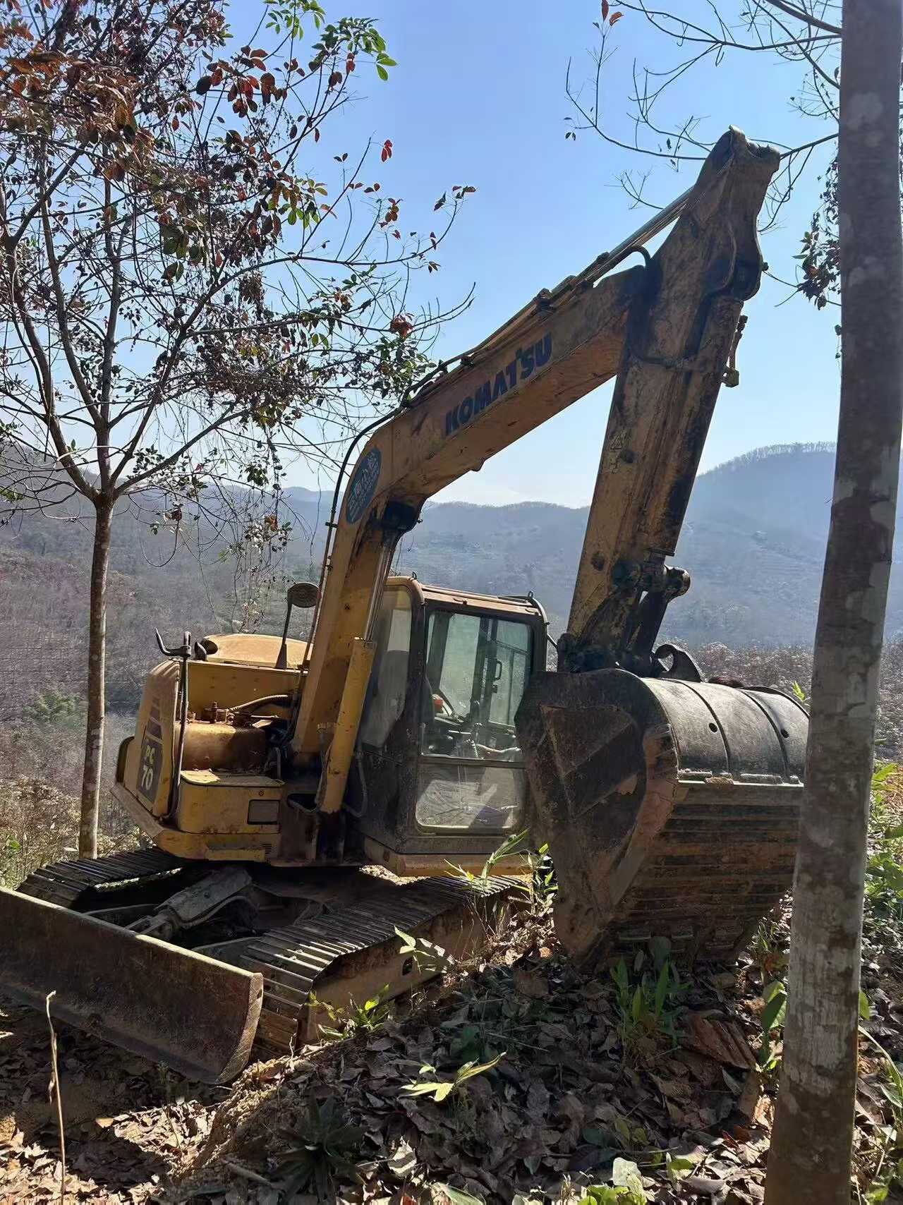 Used Komatsu PC70 Excavator 2017 Model / 7