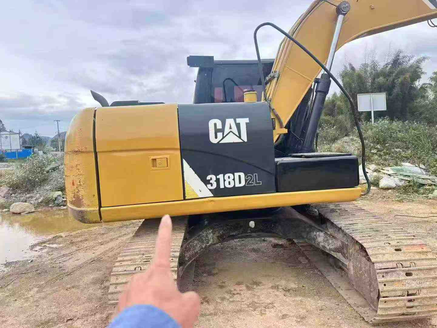 Used Caterpillar 313D Excavator 2017 Model / 3