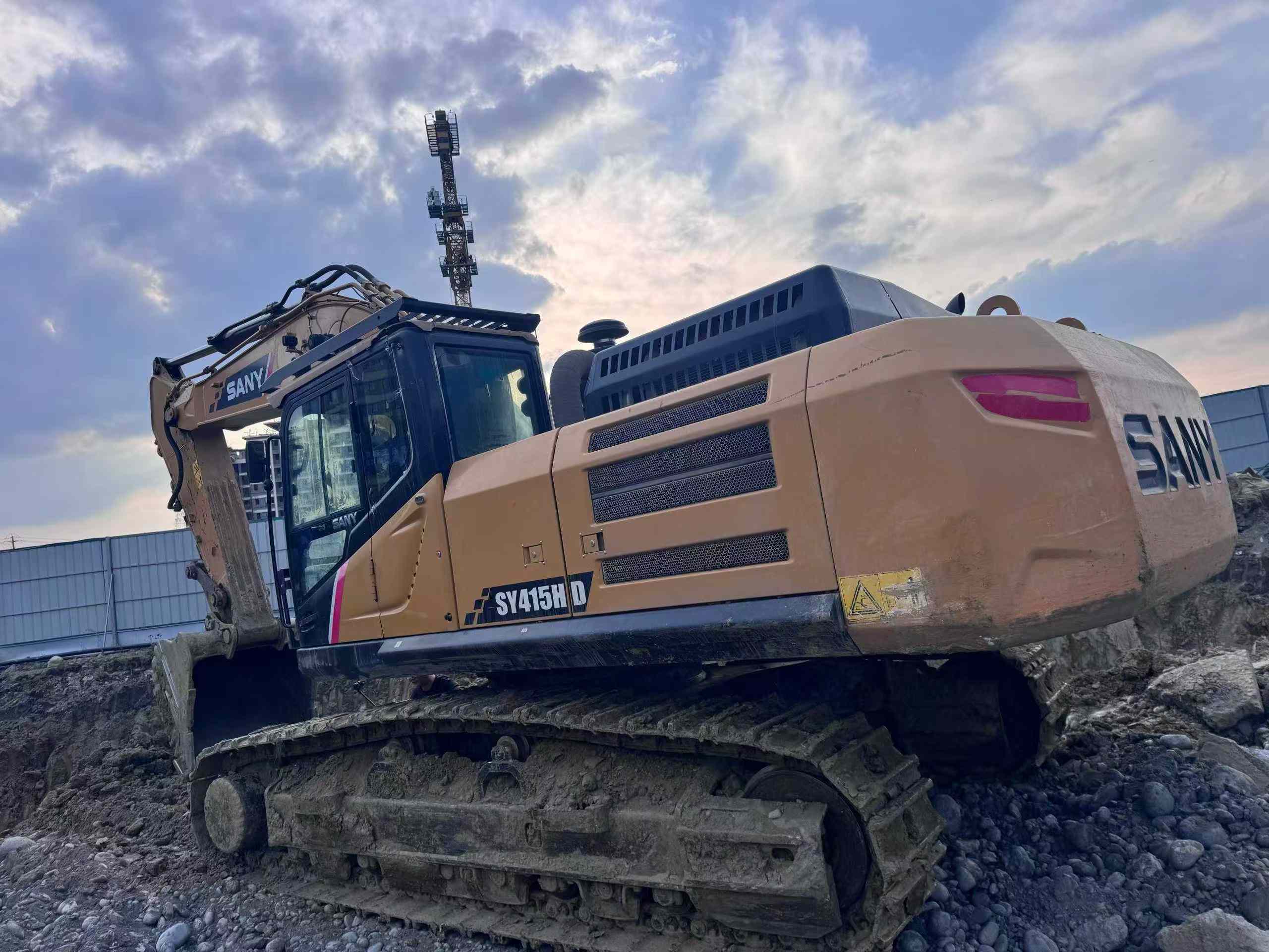 Used Sany SY375H Excavator 2021 Model / 2