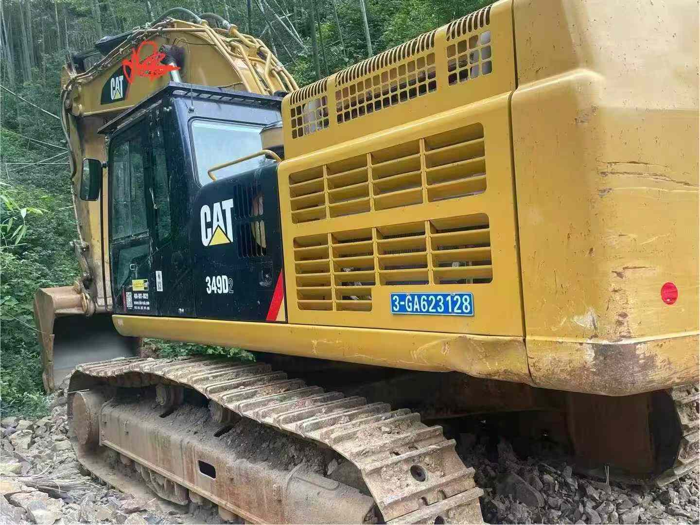 Used Caterpillar 349E Excavator 2019 Model / 7