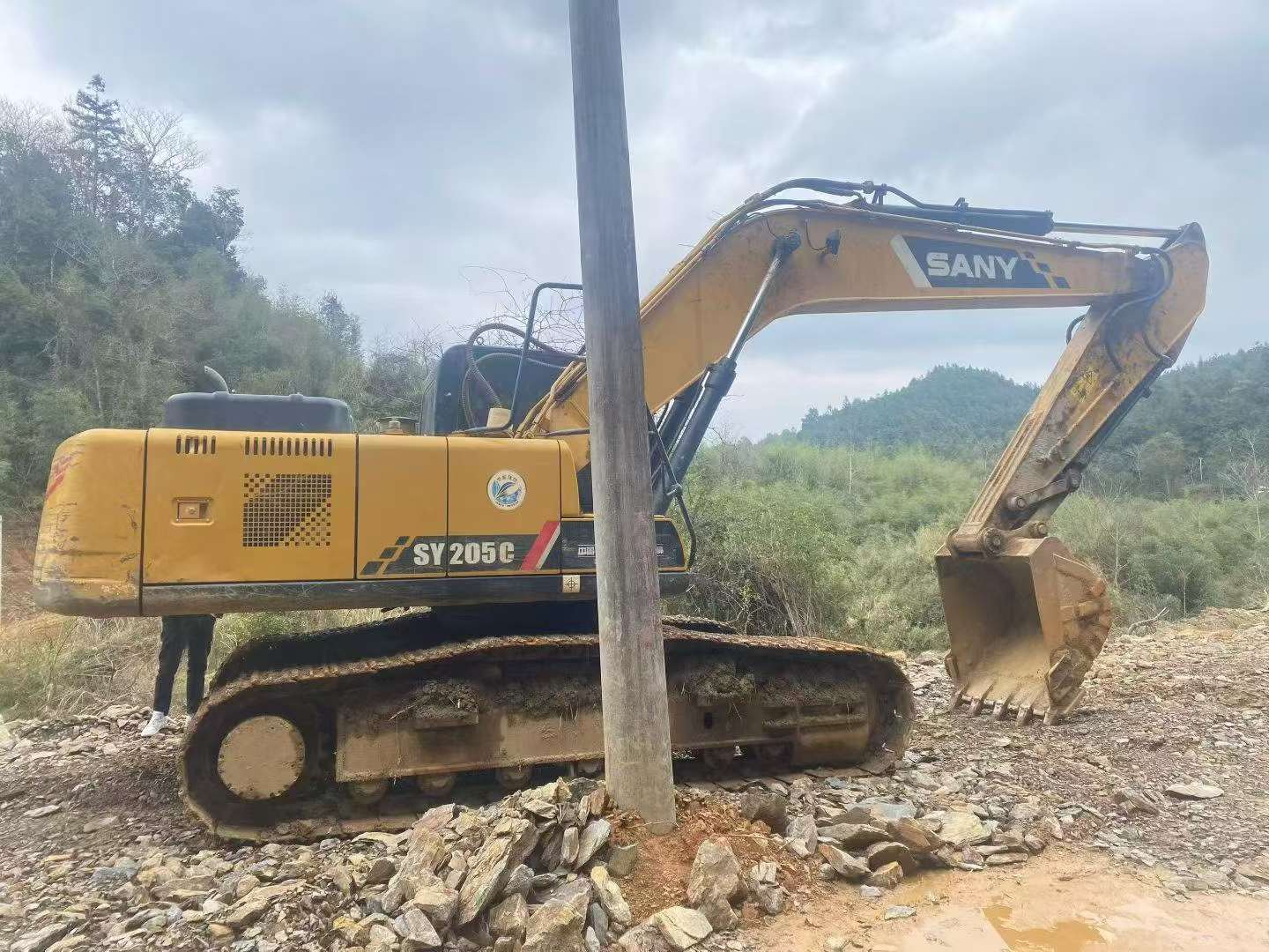 Used Sany SY205C Excavator 2019 Model / 2