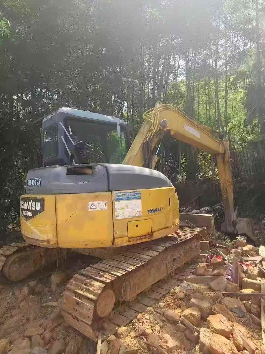 Buy Komatsu 78US-6NO Used Excavator