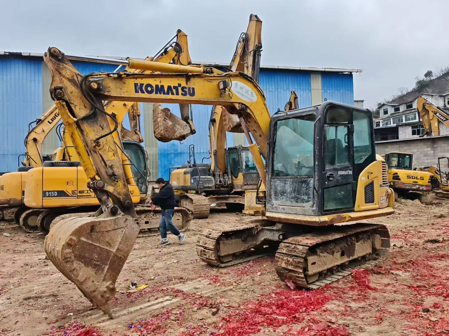Used Komatsu PC70 Excavator 2018 Model / 6