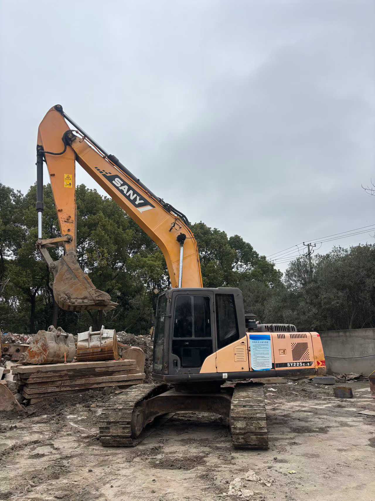 Used Sany SY215C-8 Excavator 2014 Model / 2