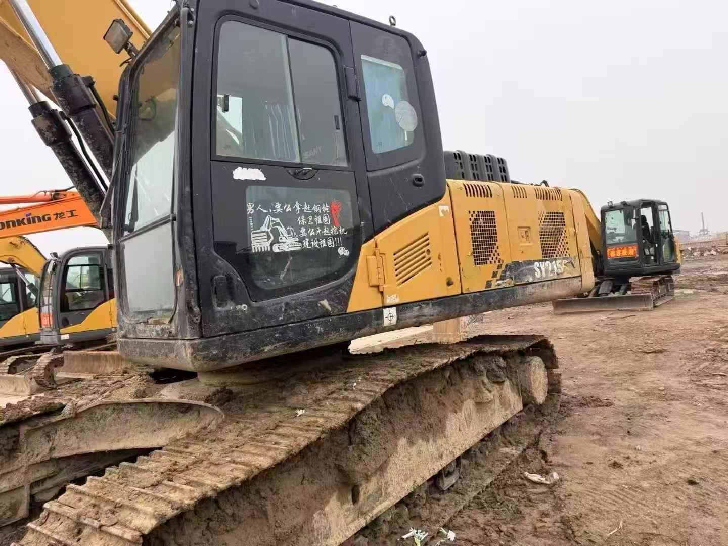 Used Sany SY215C Excavator 2018 Model / 4