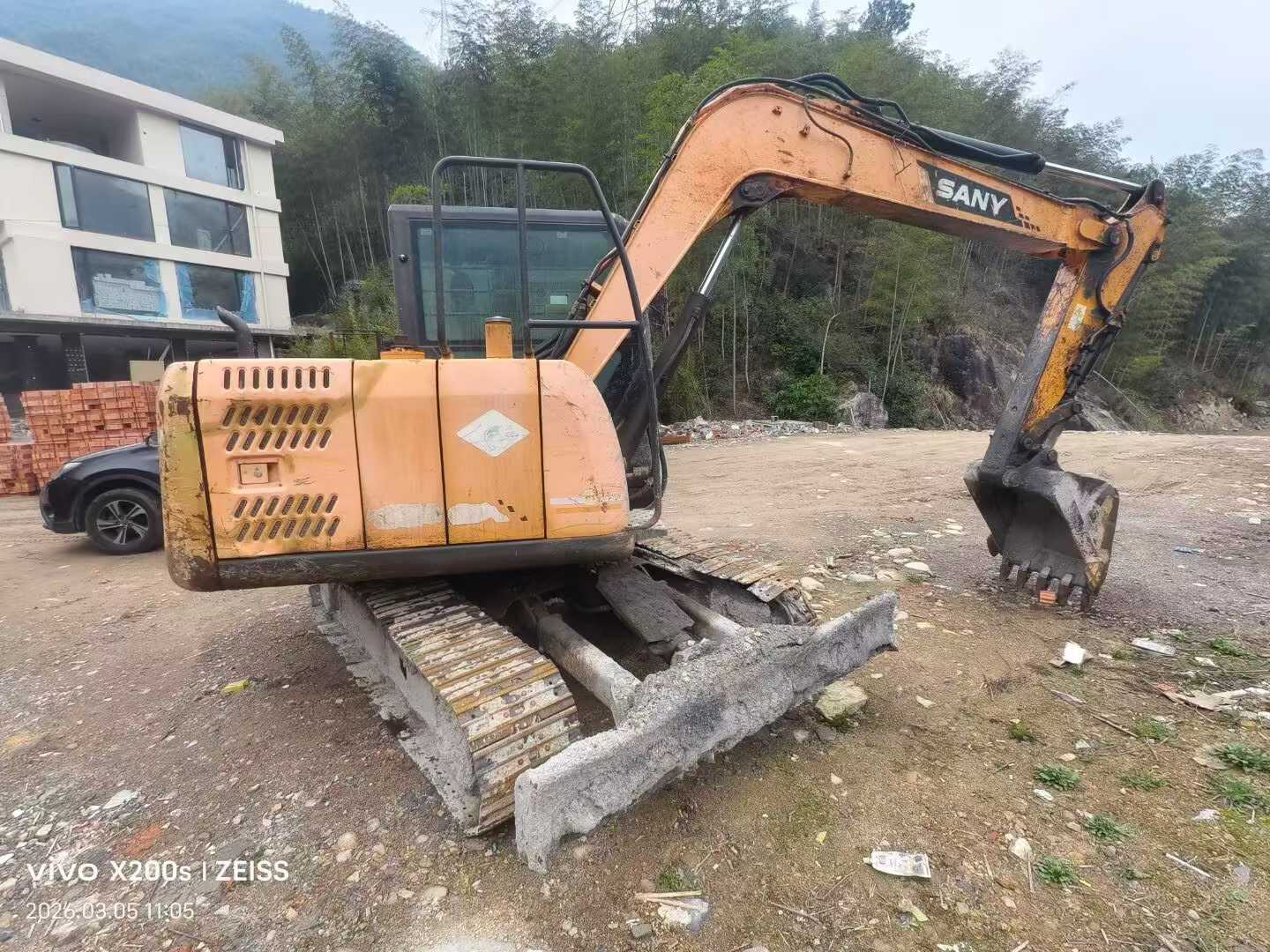 Used Sany SY65C Excavator 2013 Model / 2