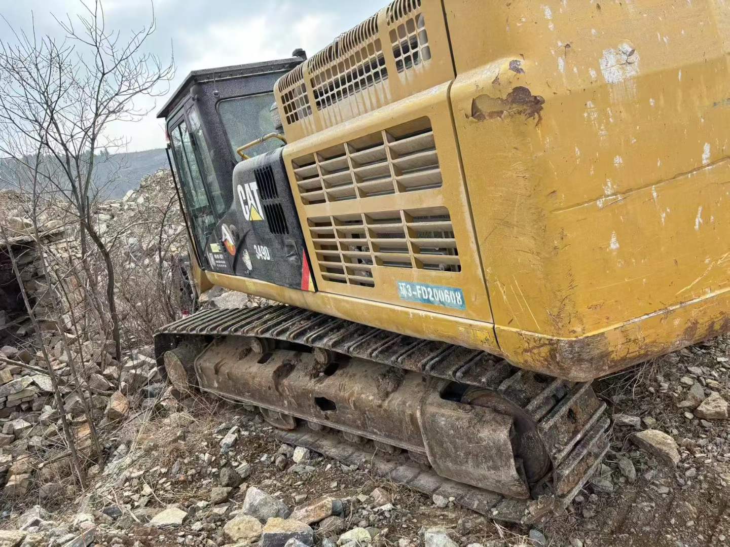 Used Caterpillar 349E Excavator 2018 Model / 4
