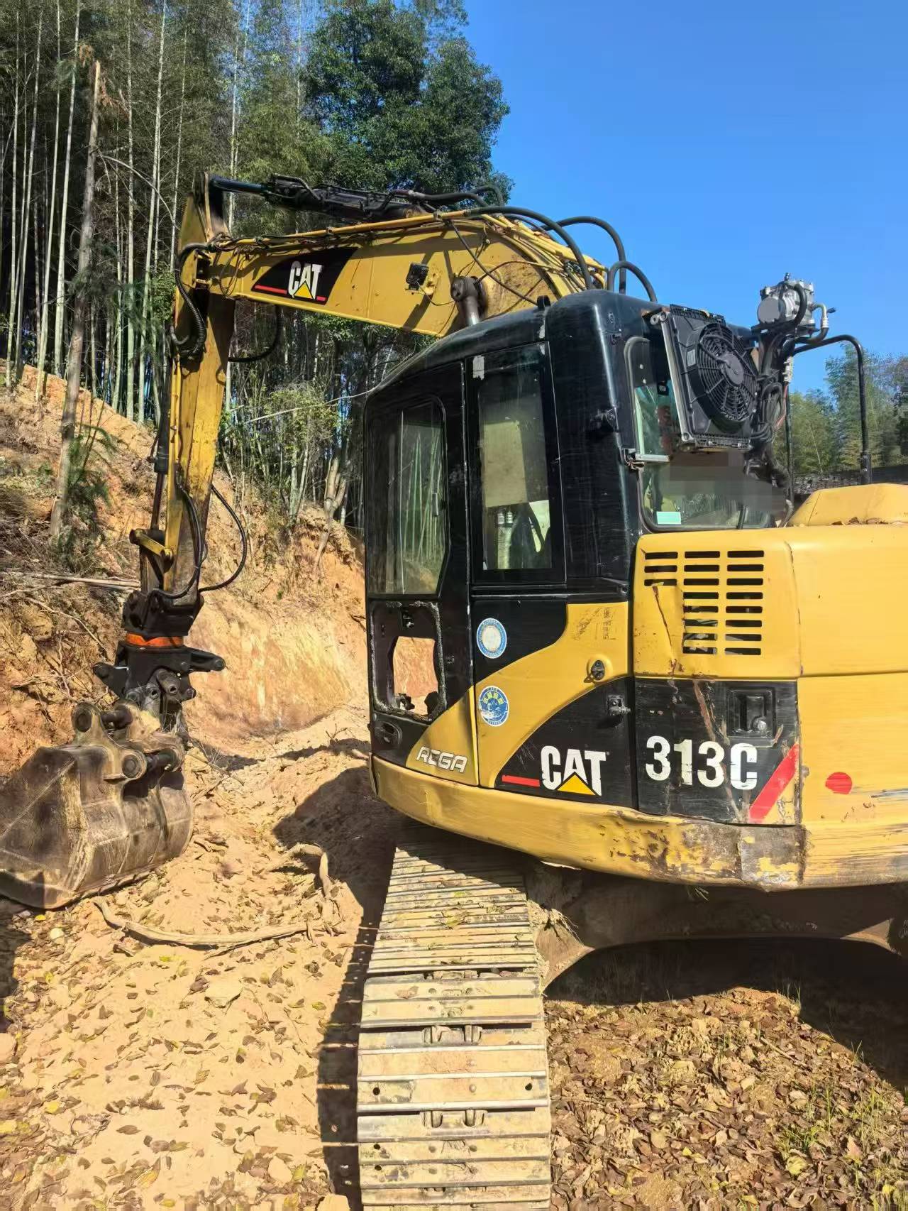 Used Caterpillar M313C Excavator 2016 Model / 5