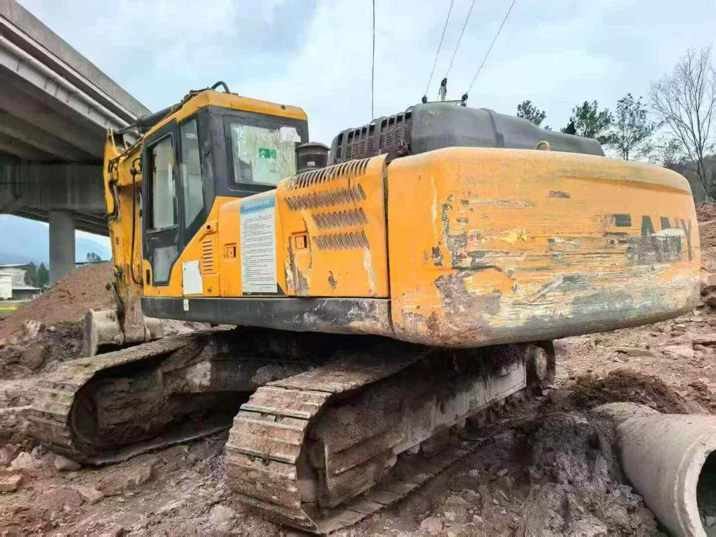 Used Sany SY285C Excavator 2016 Model / 5