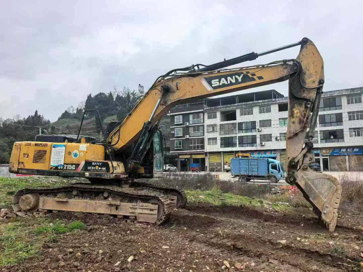 Used Sany SY215C Excavator 2018 Model / 5
