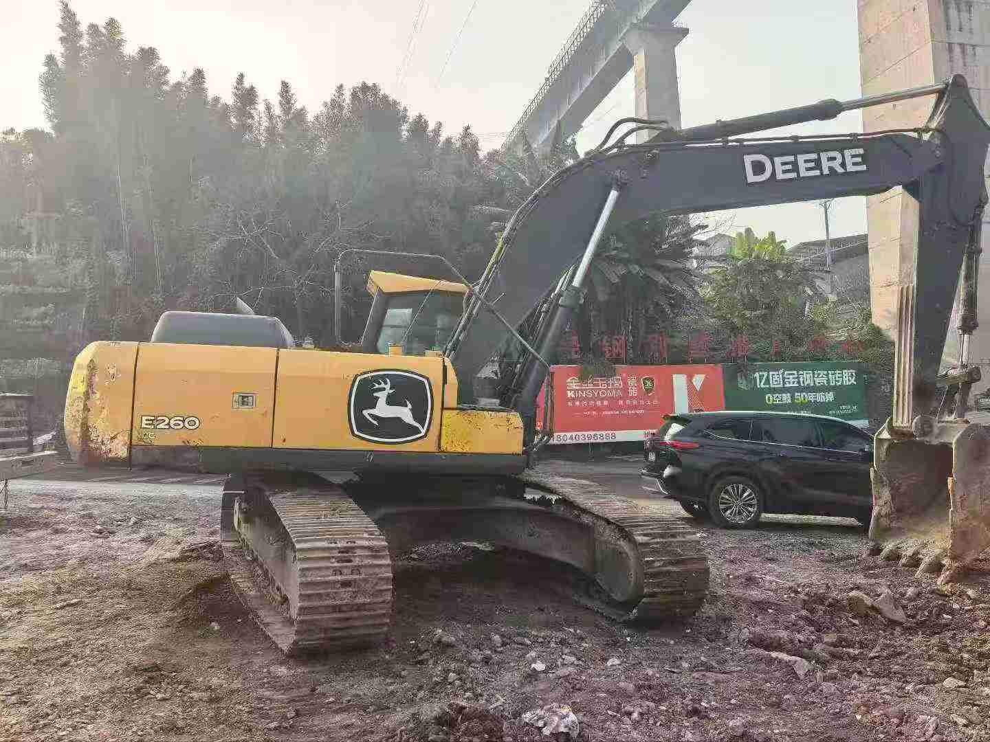 Used JohnDeere E260LC Excavator 2017 Model / 4