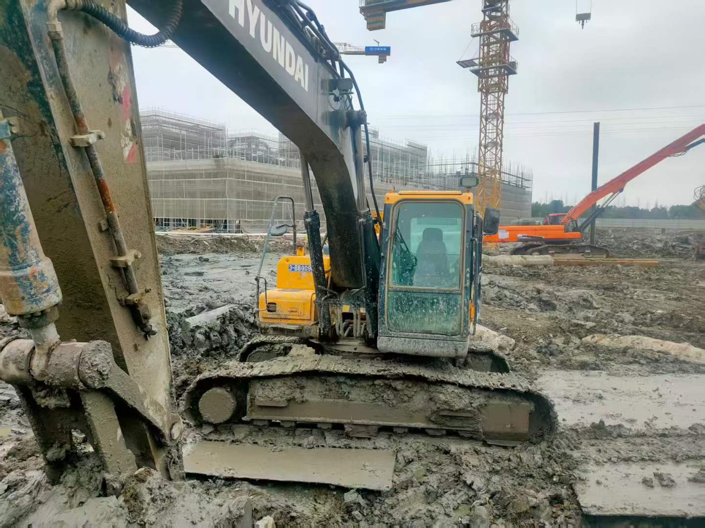 Used Hyundai R205VS Excavator 2021 Model / 2