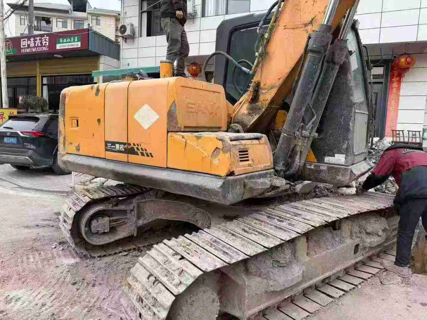Used Sany SY155-8C Excavator 2016 Model / 4