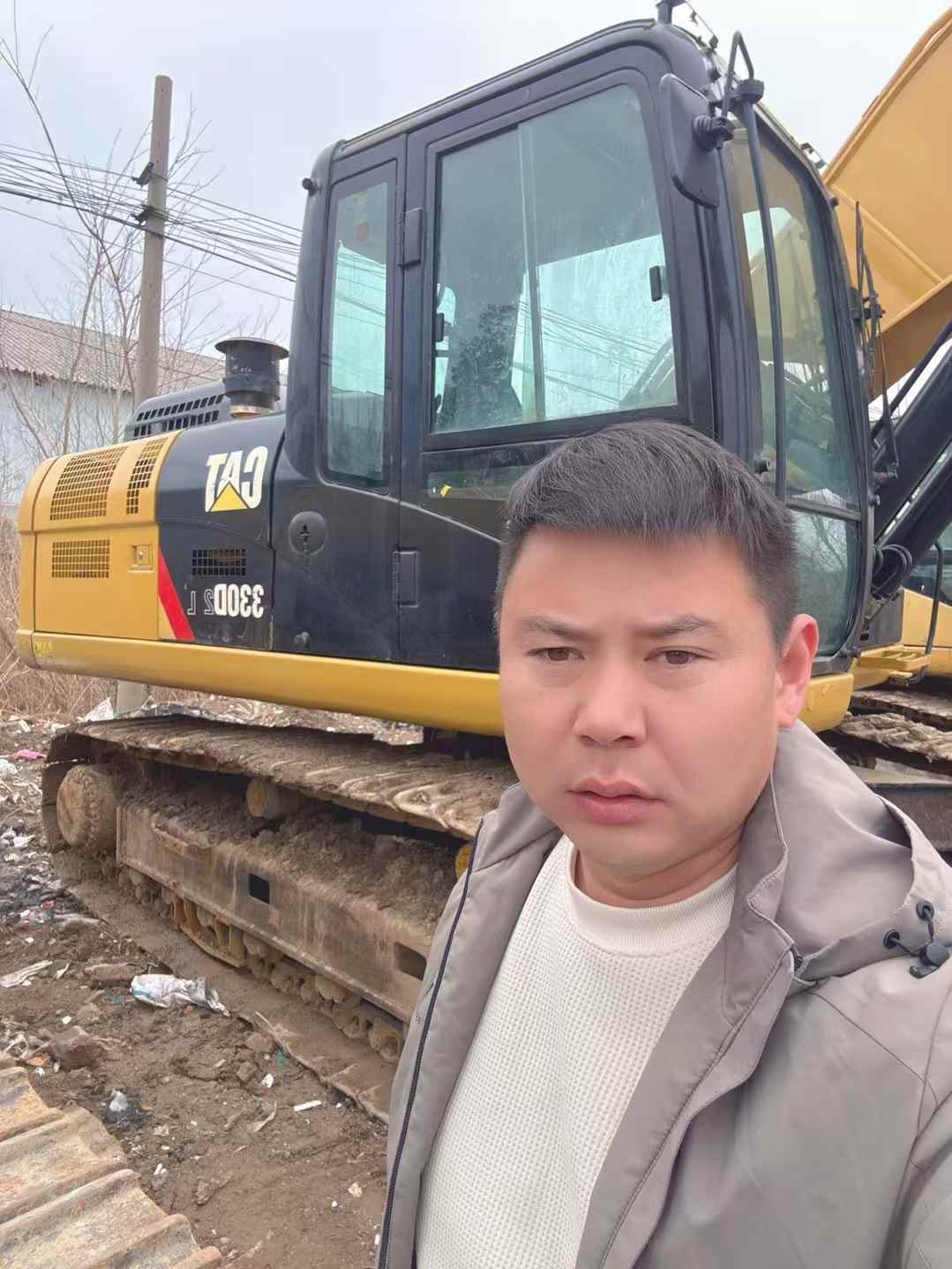 Used Caterpillar 330B Excavator 2018 Model / 4