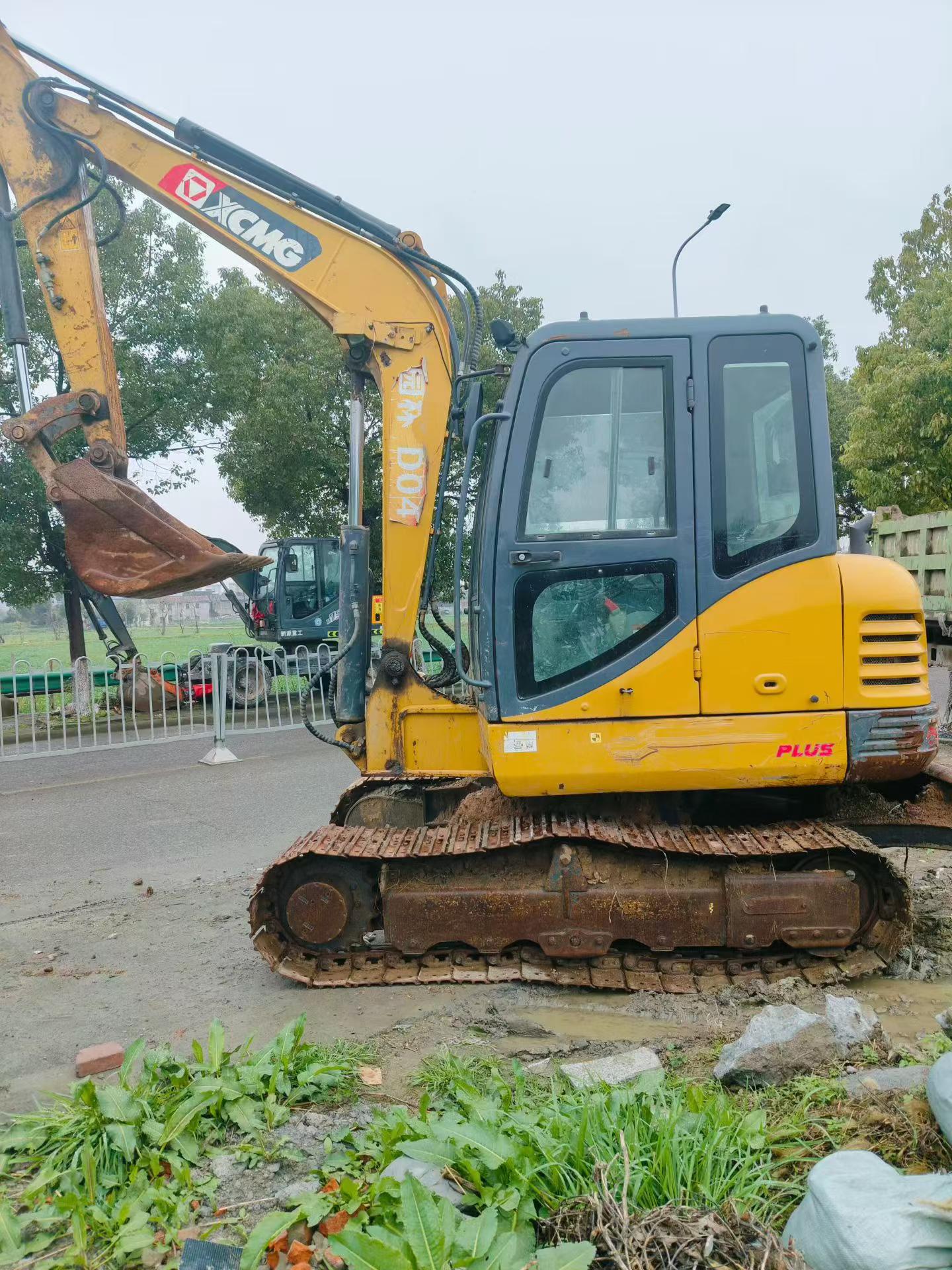 Used XCMG XE55DA Excavator 2021 Model / 7