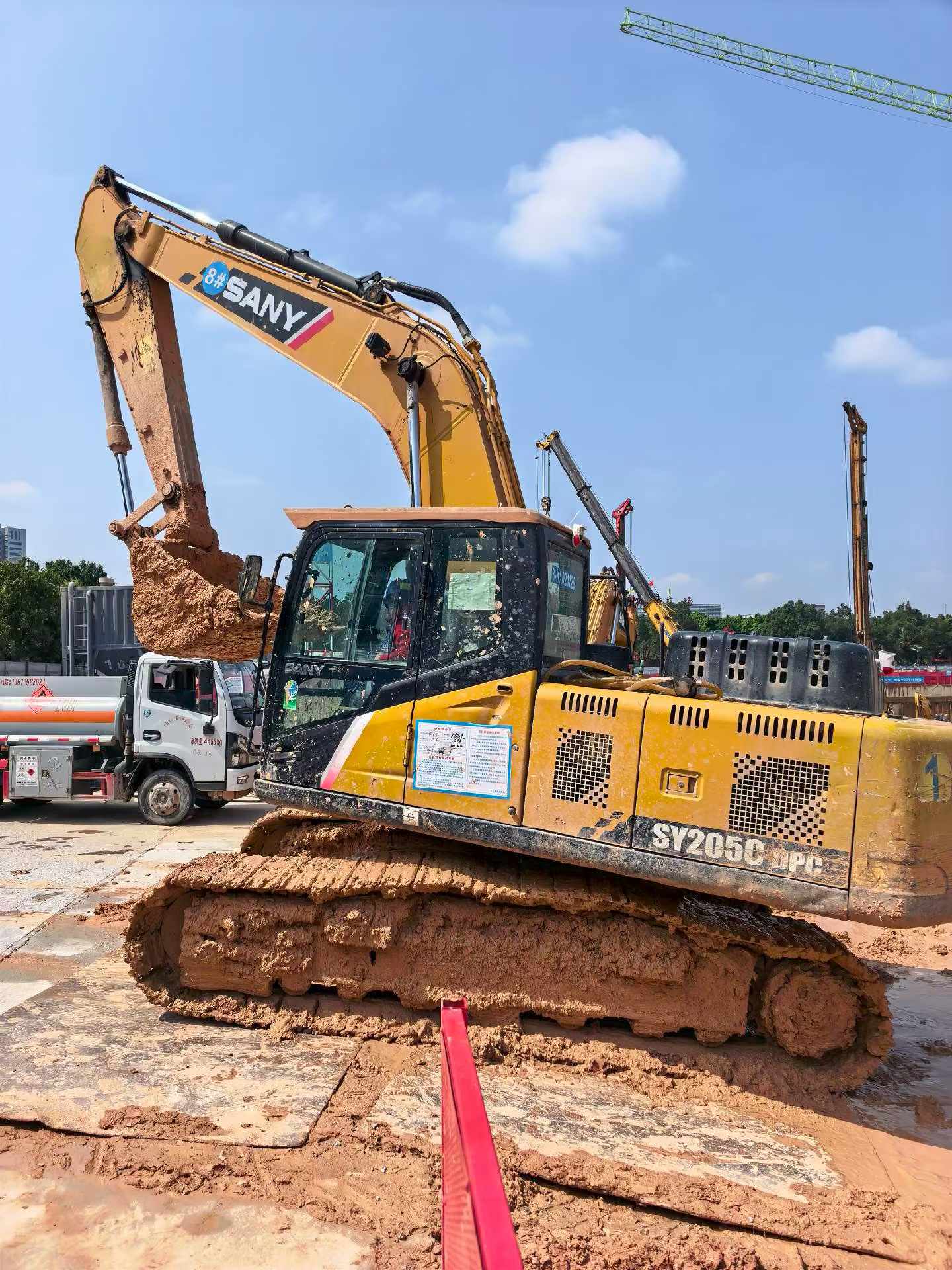 Used Sany SY205C Excavator 2021 Model / 2