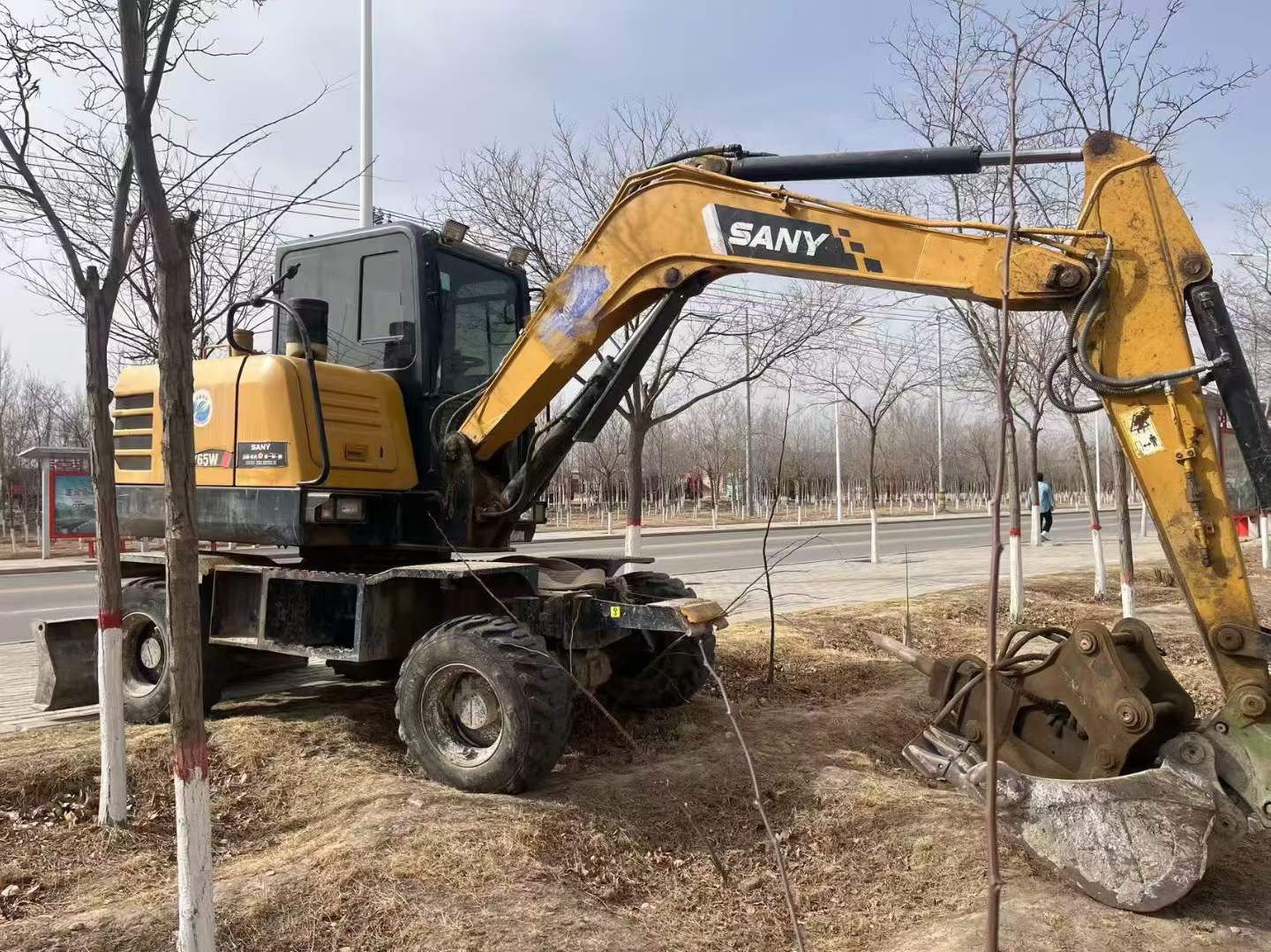 Used Sany SY65C Excavator 2018 Model / 3