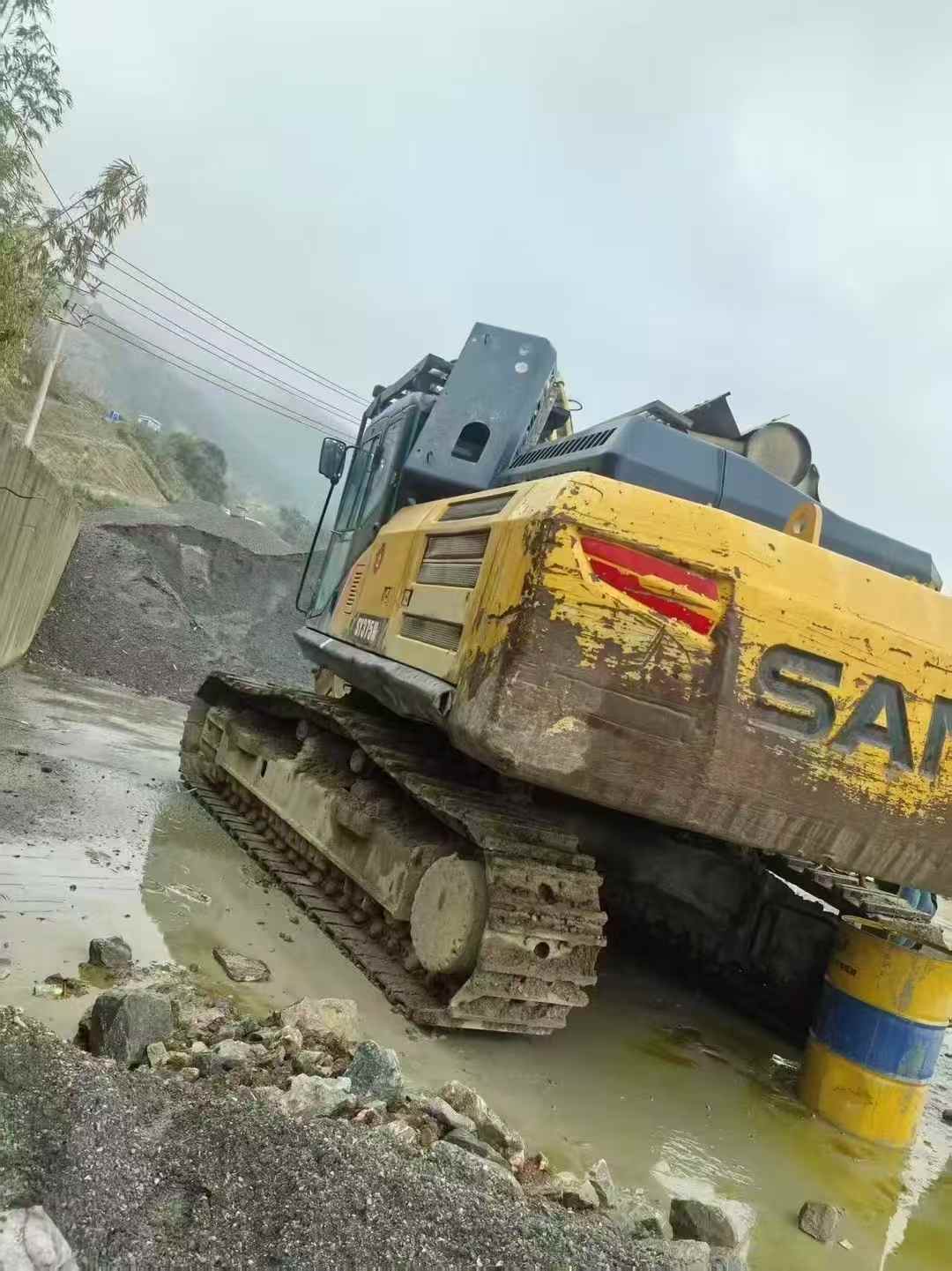 Used Sany SY375H Excavator 2016 Model / 3