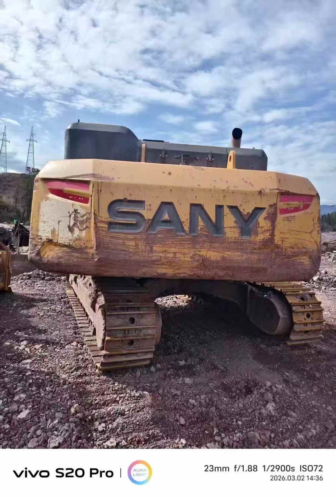 Used Sany SY415H Excavator 2019 Model / 2