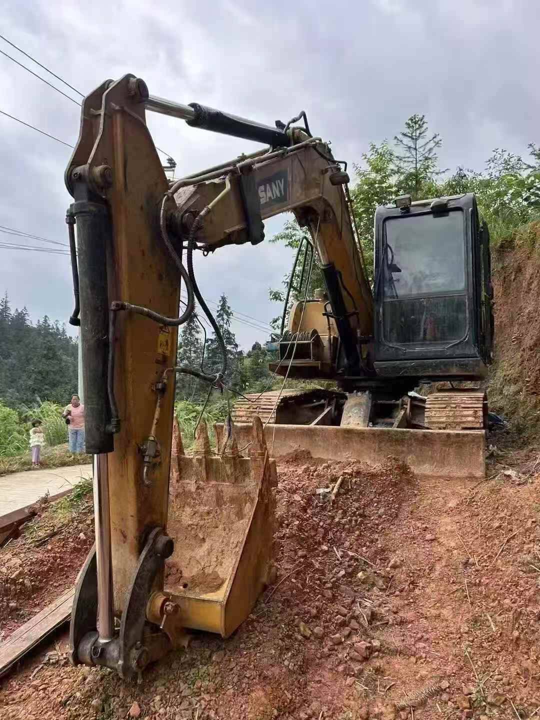 Used Sany SY95C Excavator 2018 Model / 2