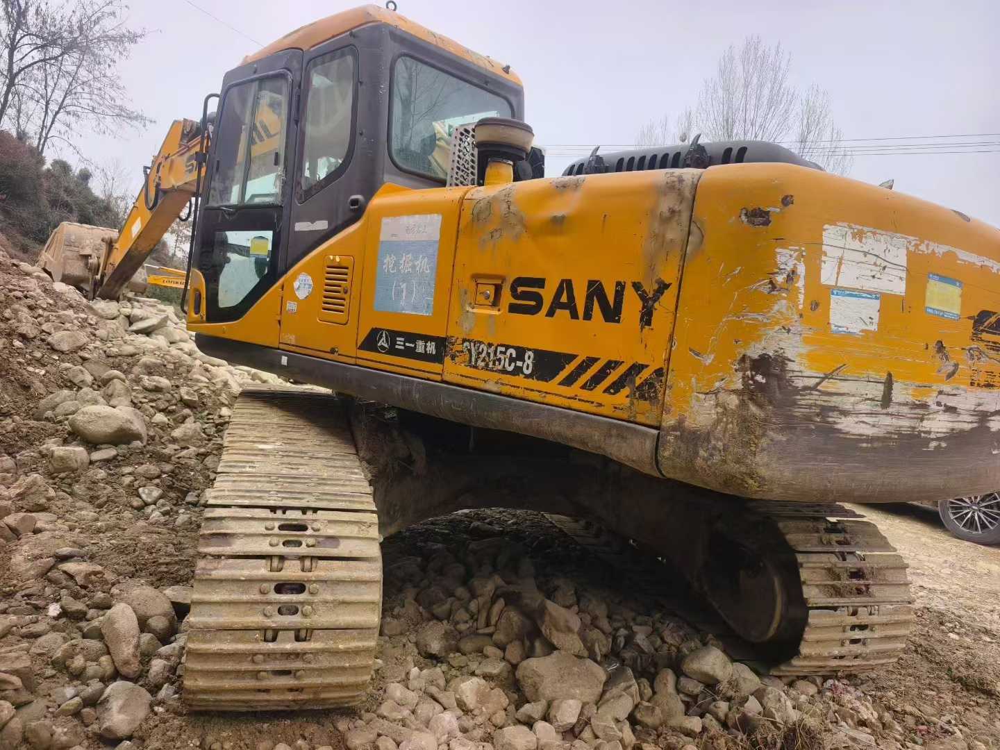 Used Sany SY215C Excavator 2011 Model / 7
