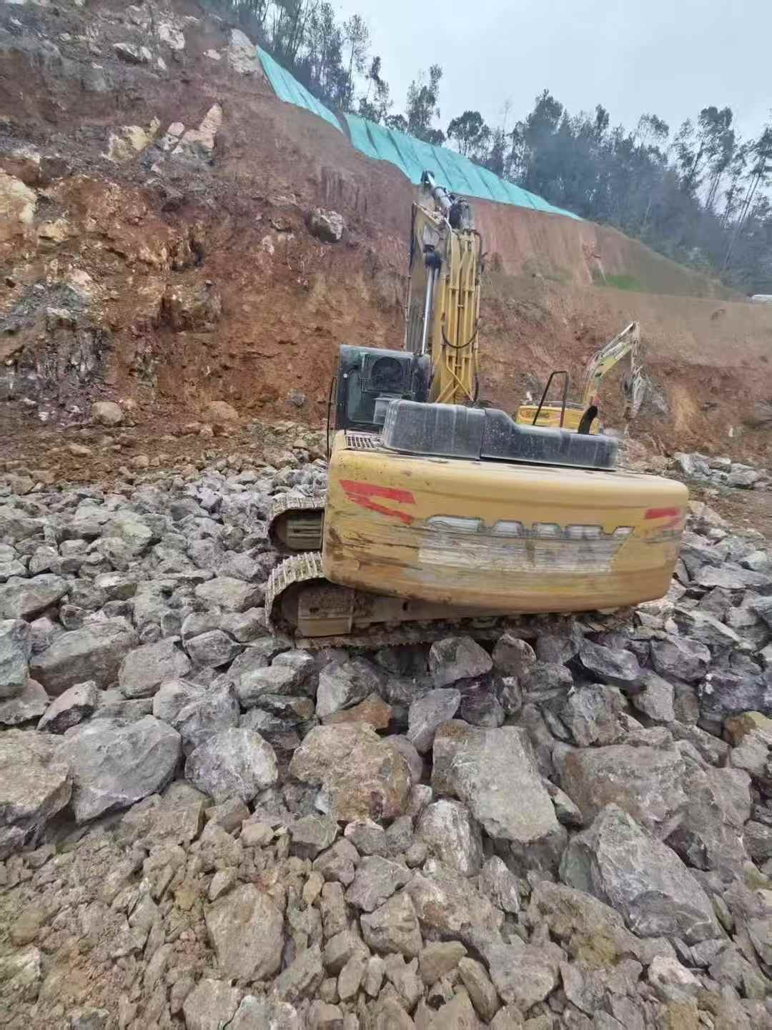 Used Sany SY215C Excavator 2018 Model / 2