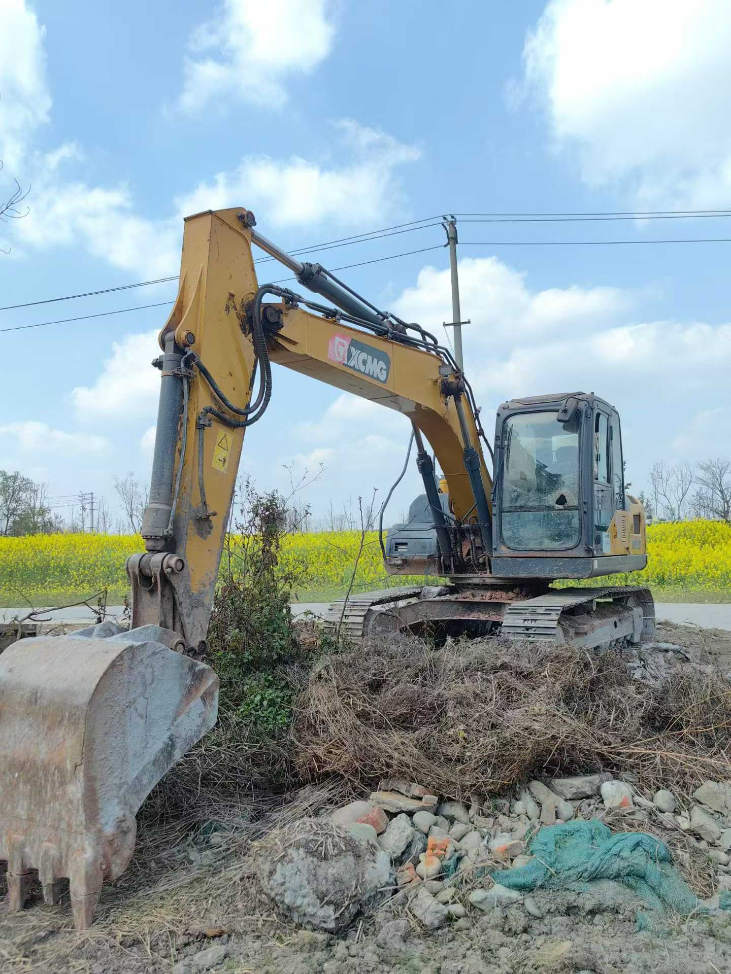 Used XCMG XE135B Excavator 2019 Model / 2