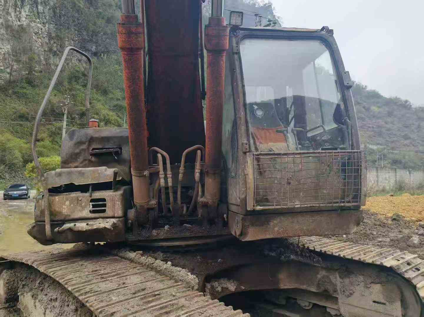 Used Hitachi EX210-5 Excavator 2016 Model / 7