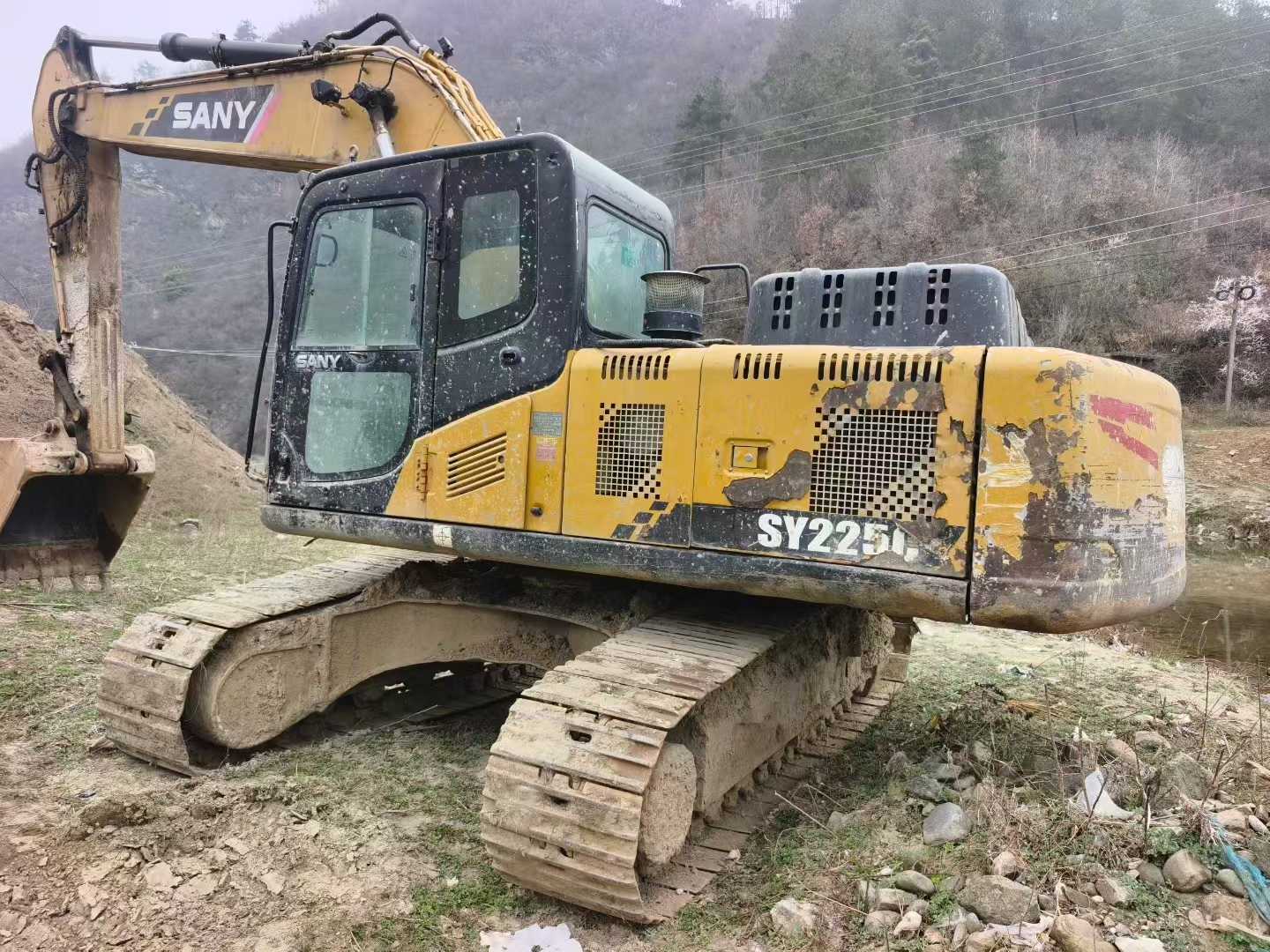 Used Sany SY205C Excavator 2018 Model / 4