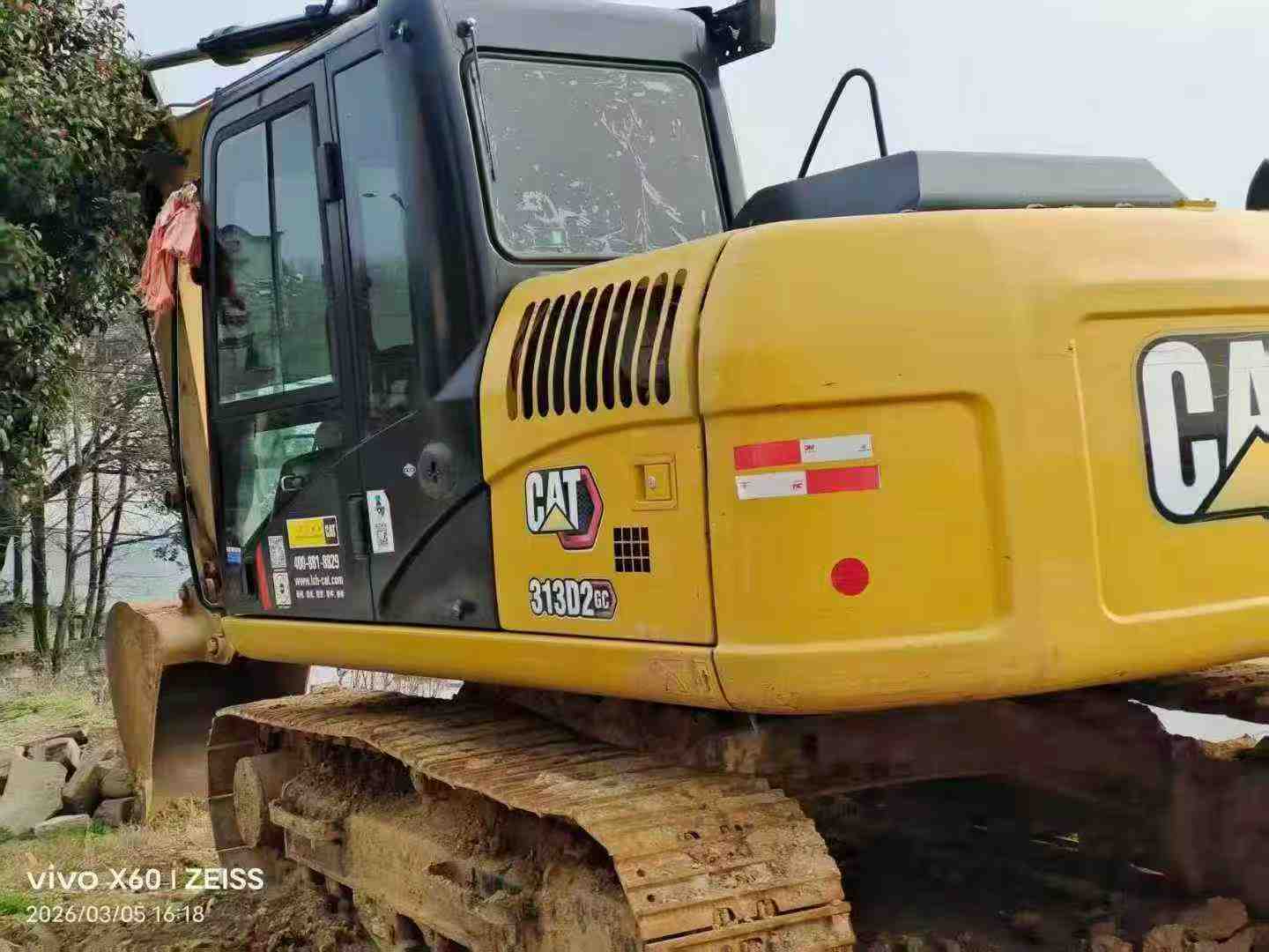 Used Caterpillar 313D Excavator 2021 Model / 7