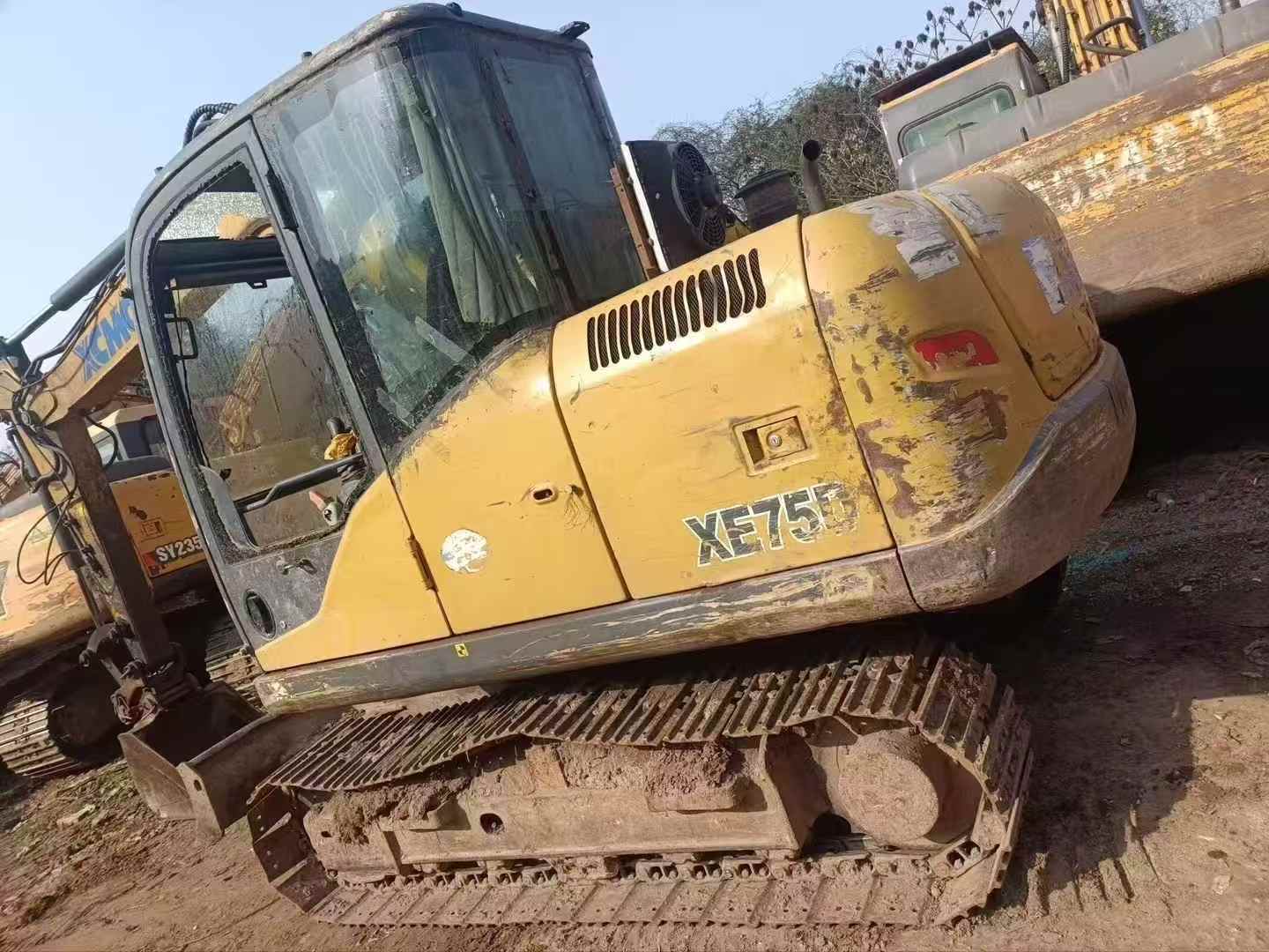 Used XCMG XE75C Excavator 2018 Model / 2