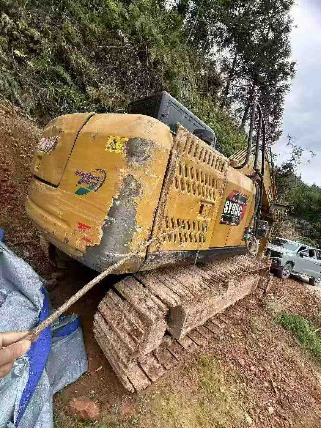 Used Sany SY95C Excavator 2018 Model / 2