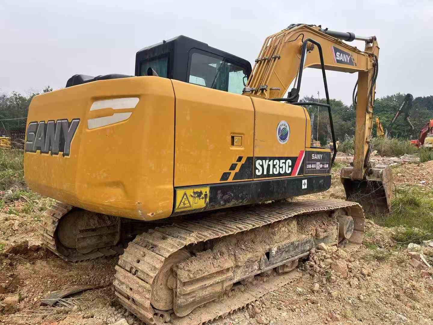 Used Sany SY135-8S Excavator 2021 Model / 2