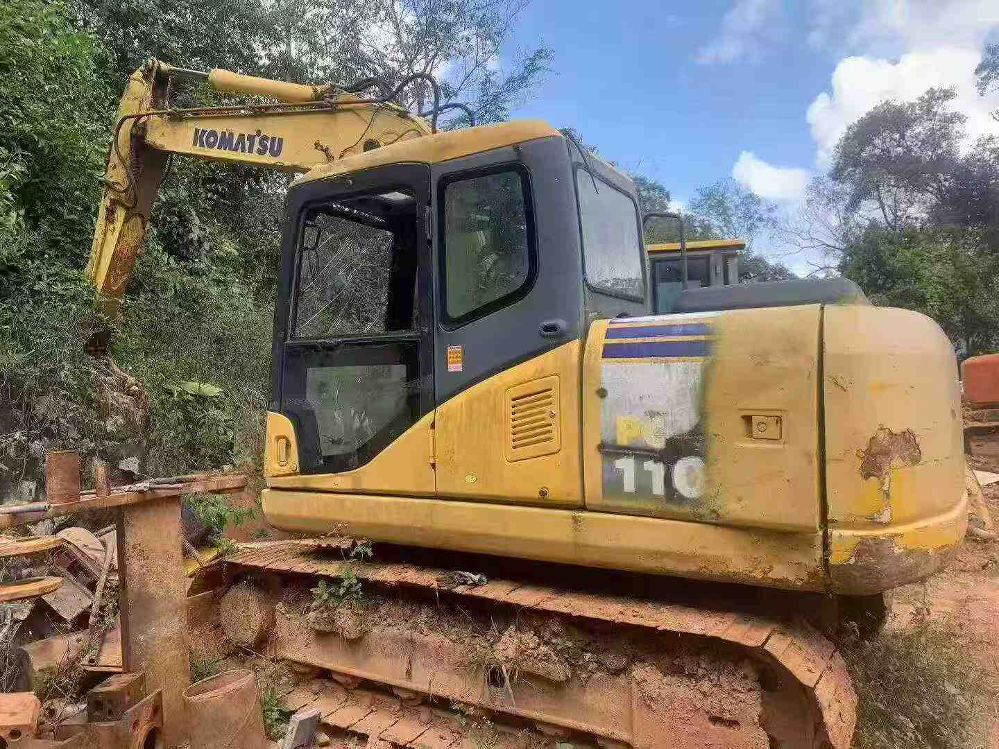 Used Komatsu PC110-7 Excavator 2011 Model / 4