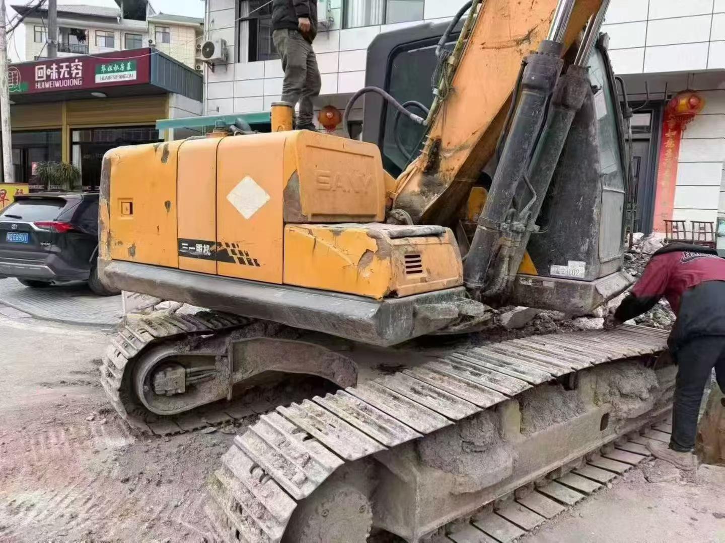 Used Sany SY155-8C Excavator 2016 Model / 2