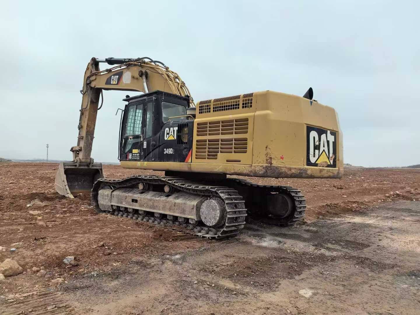 Comprar Caterpillar 349E Usado Escavadeira
