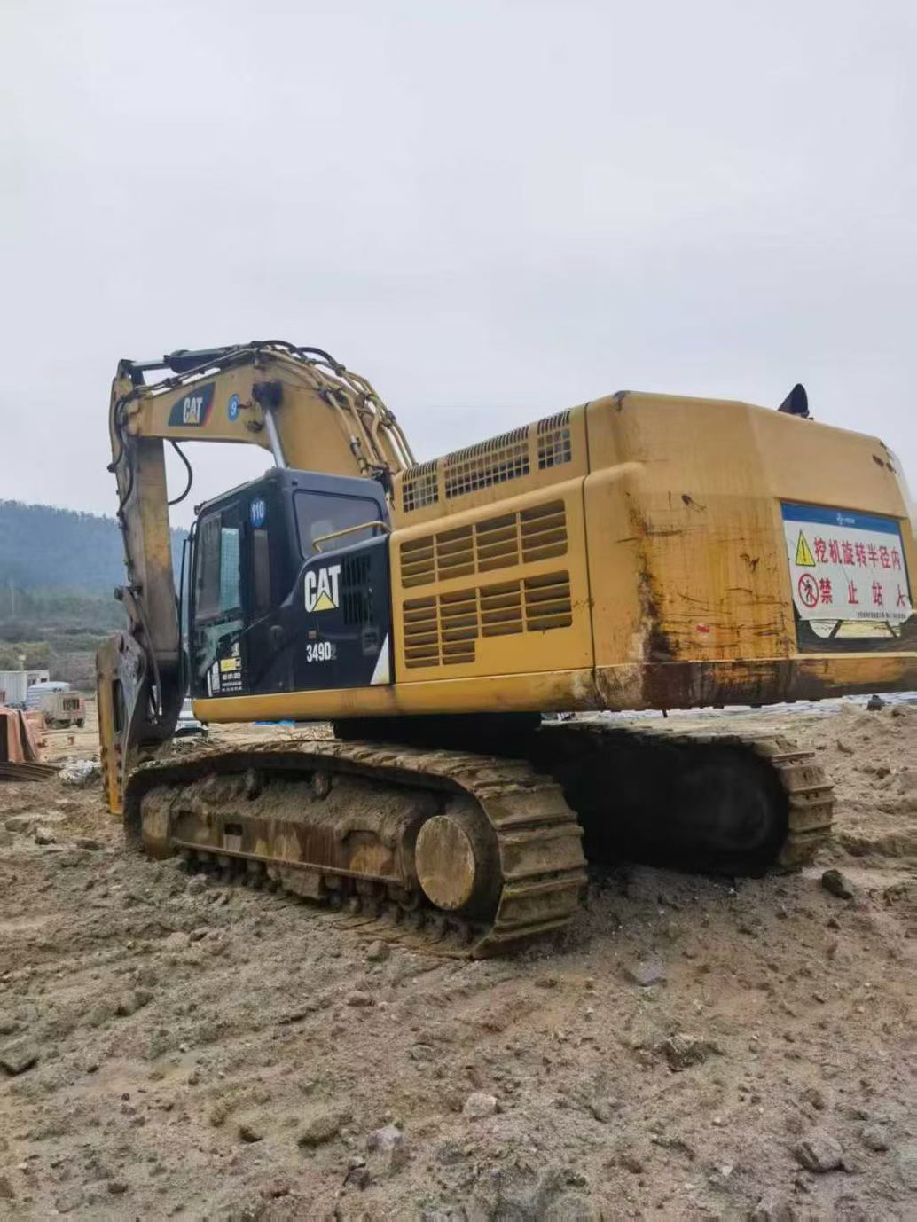 Used Caterpillar 349E Excavator 2017 Model / 2