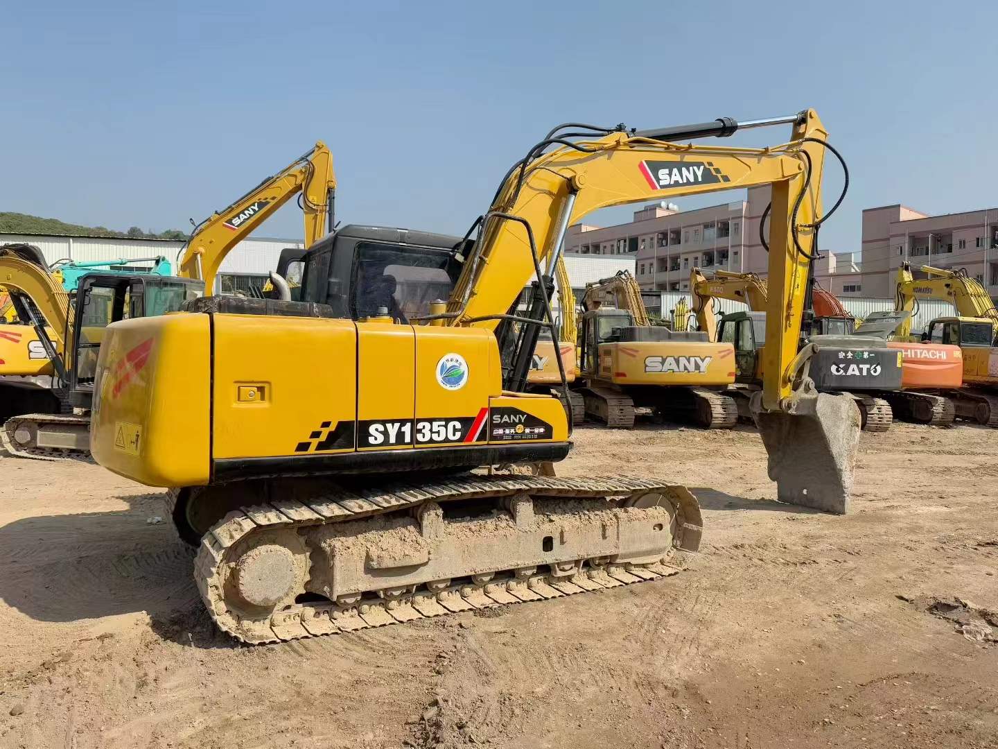 Used Sany SY135-8S Excavator 2016 Model / 2