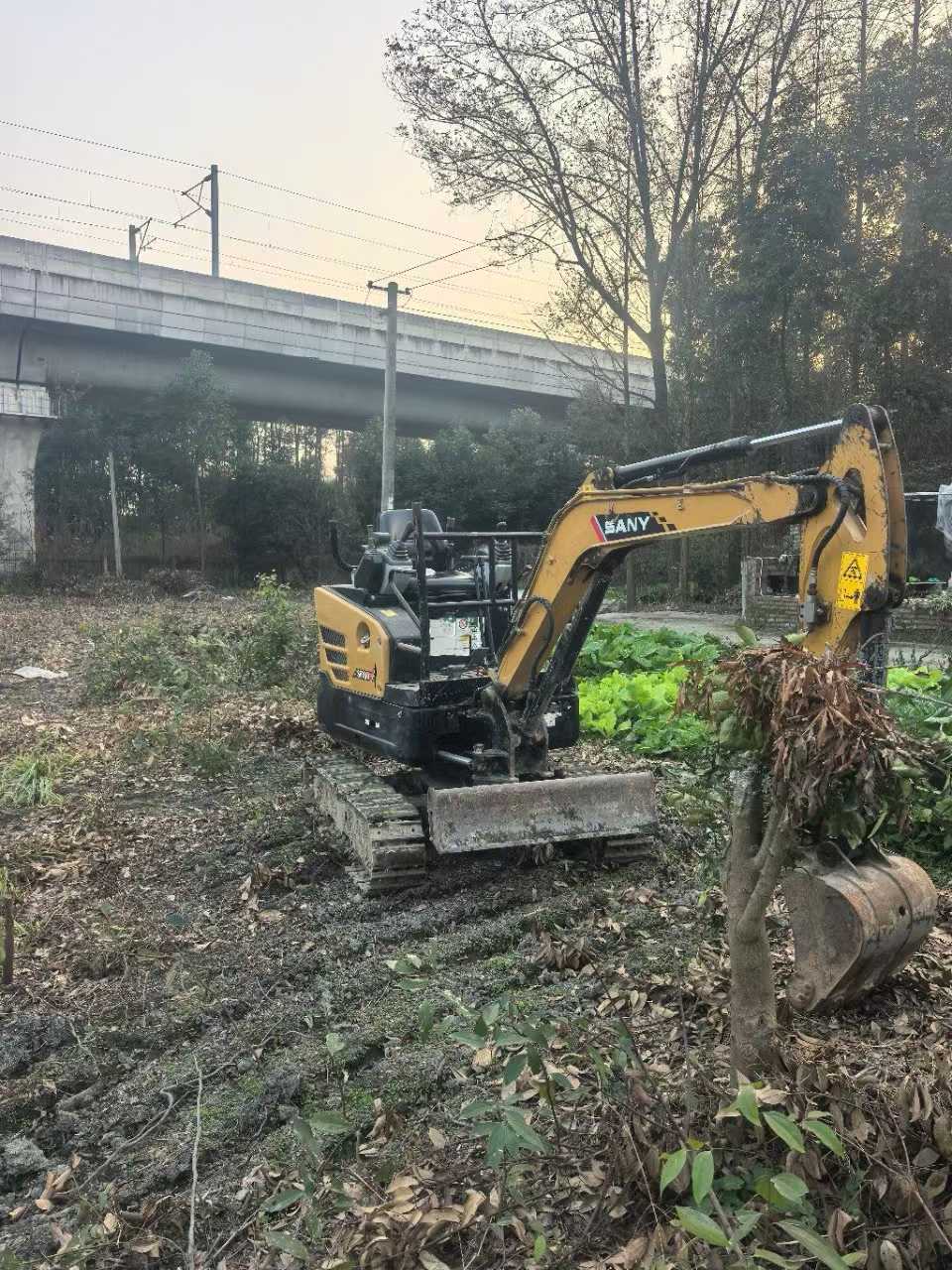 Used Sany SY16C Excavator 2020 Model / 9