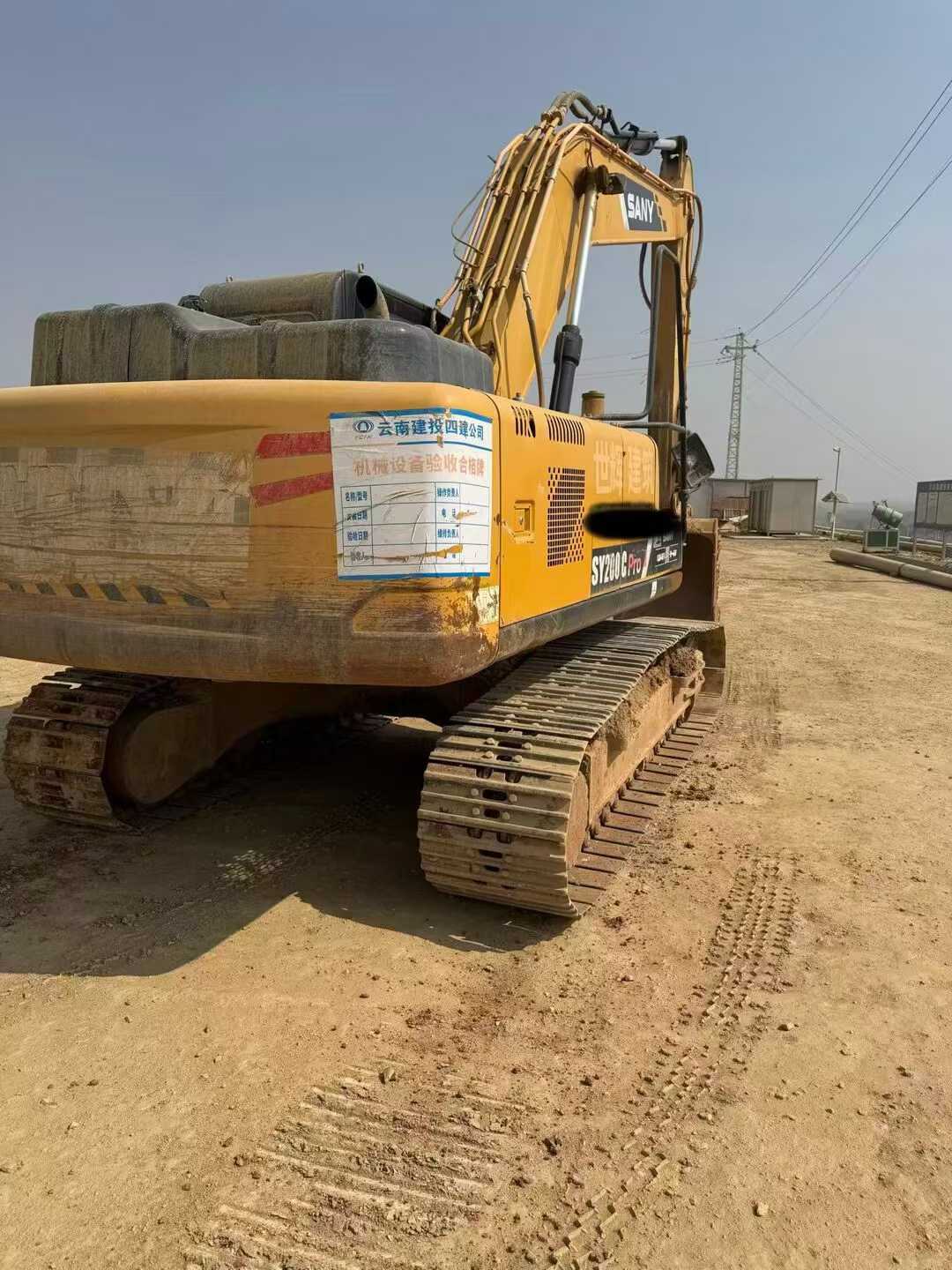Used Sany SY200C Excavator 2020 Model / 9
