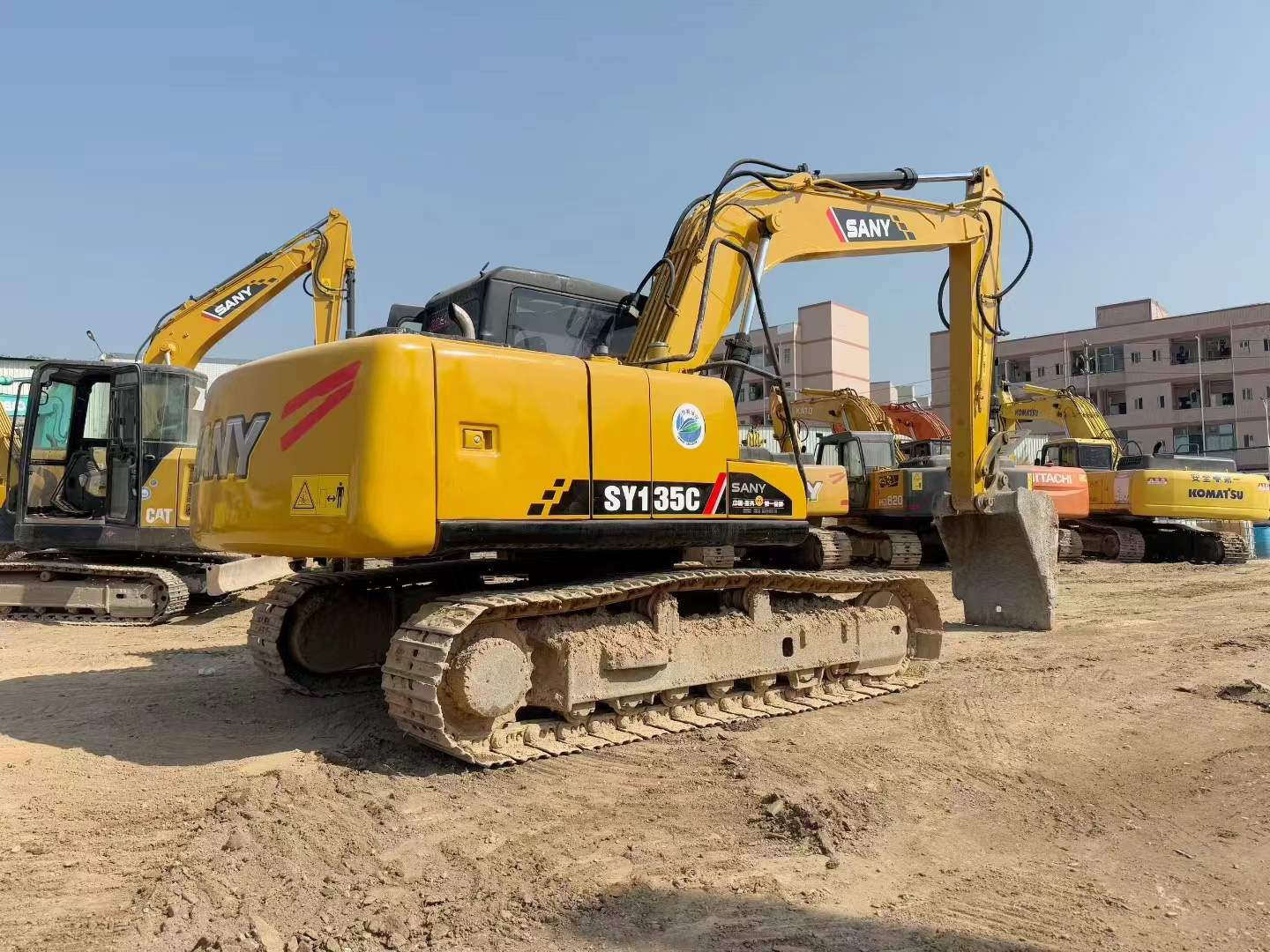 Used Sany SY135-8S Excavator 2016 Model / 3