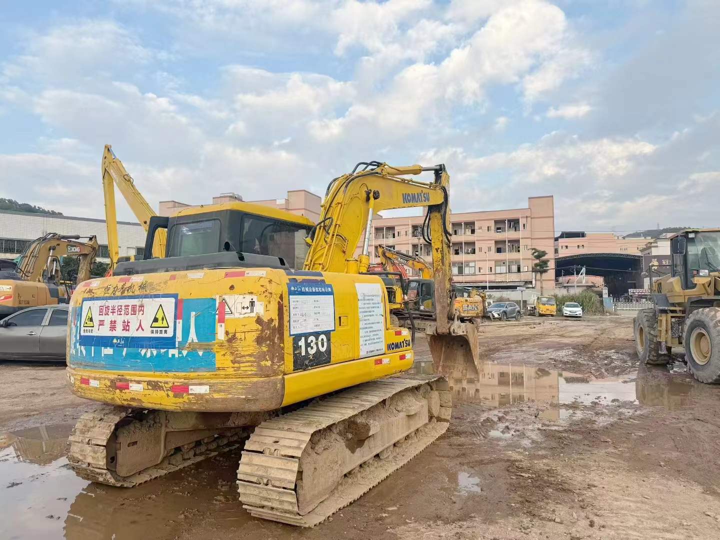 Used Komatsu PC130-7 Excavator 2016 Model / 3