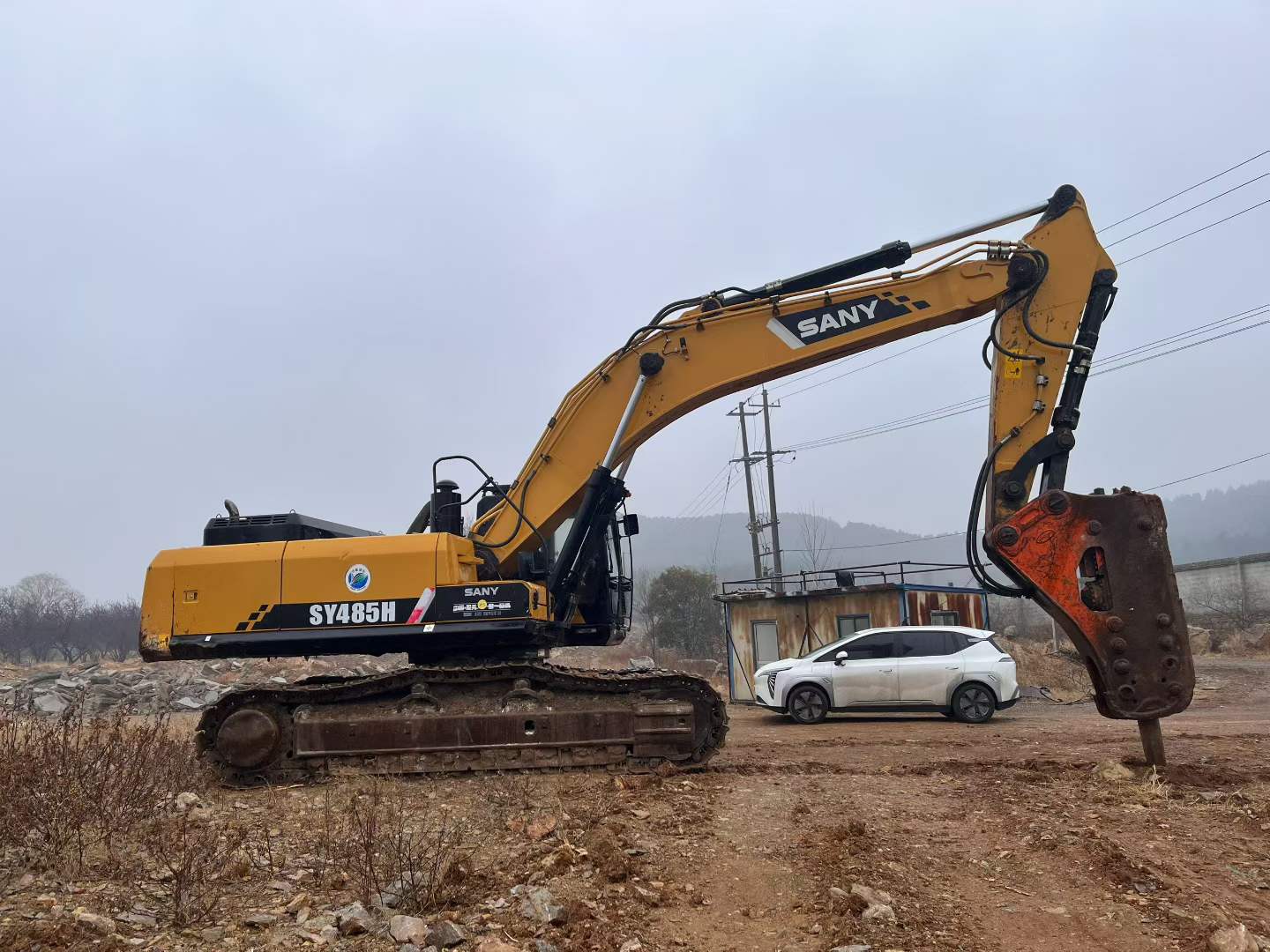 Compre Escavadeira Sany SY485C Usada / 3
